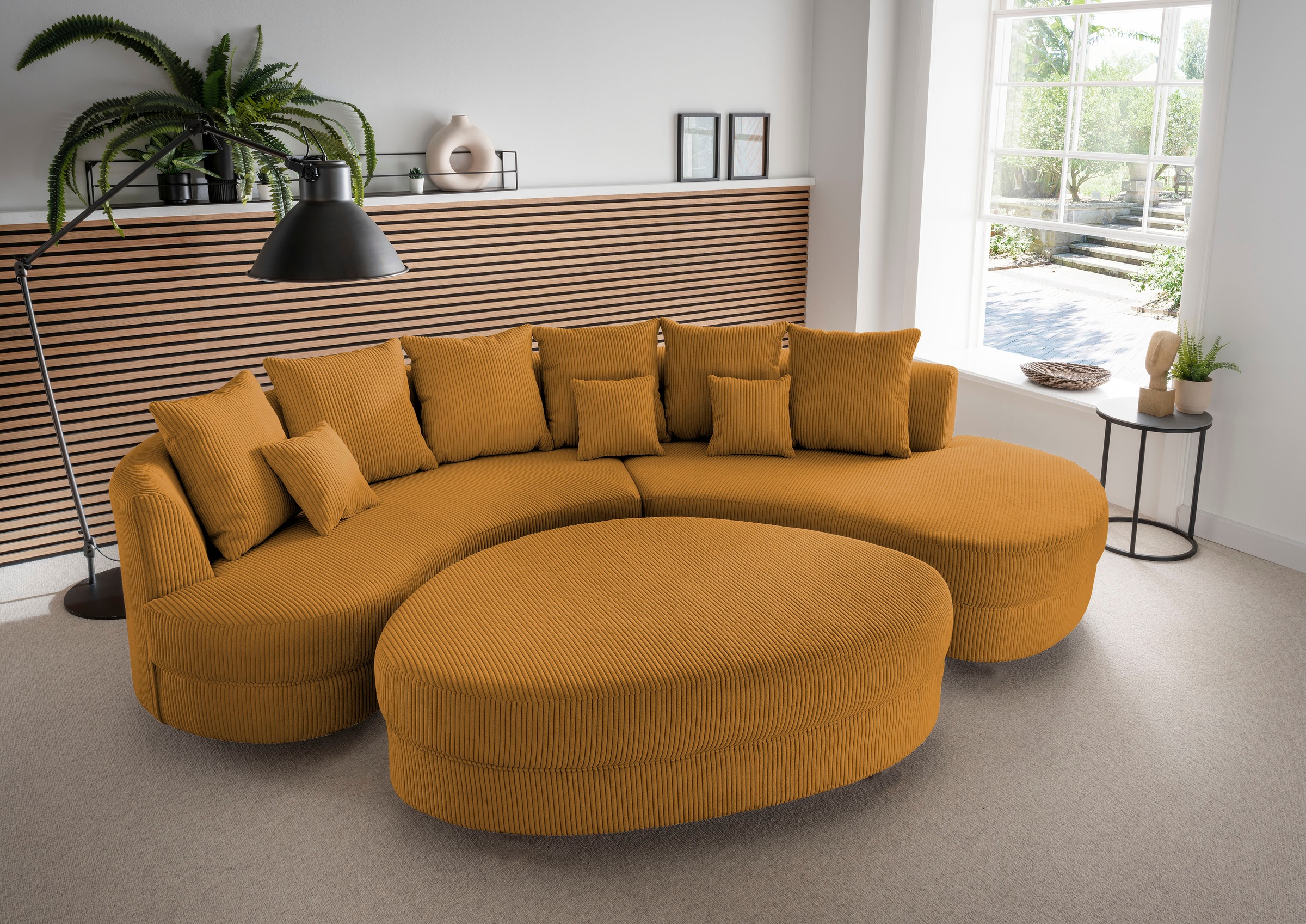 INOSIGN Ecksofa »Limoncello organische Formensprache, L-Form«, ergonomische Form