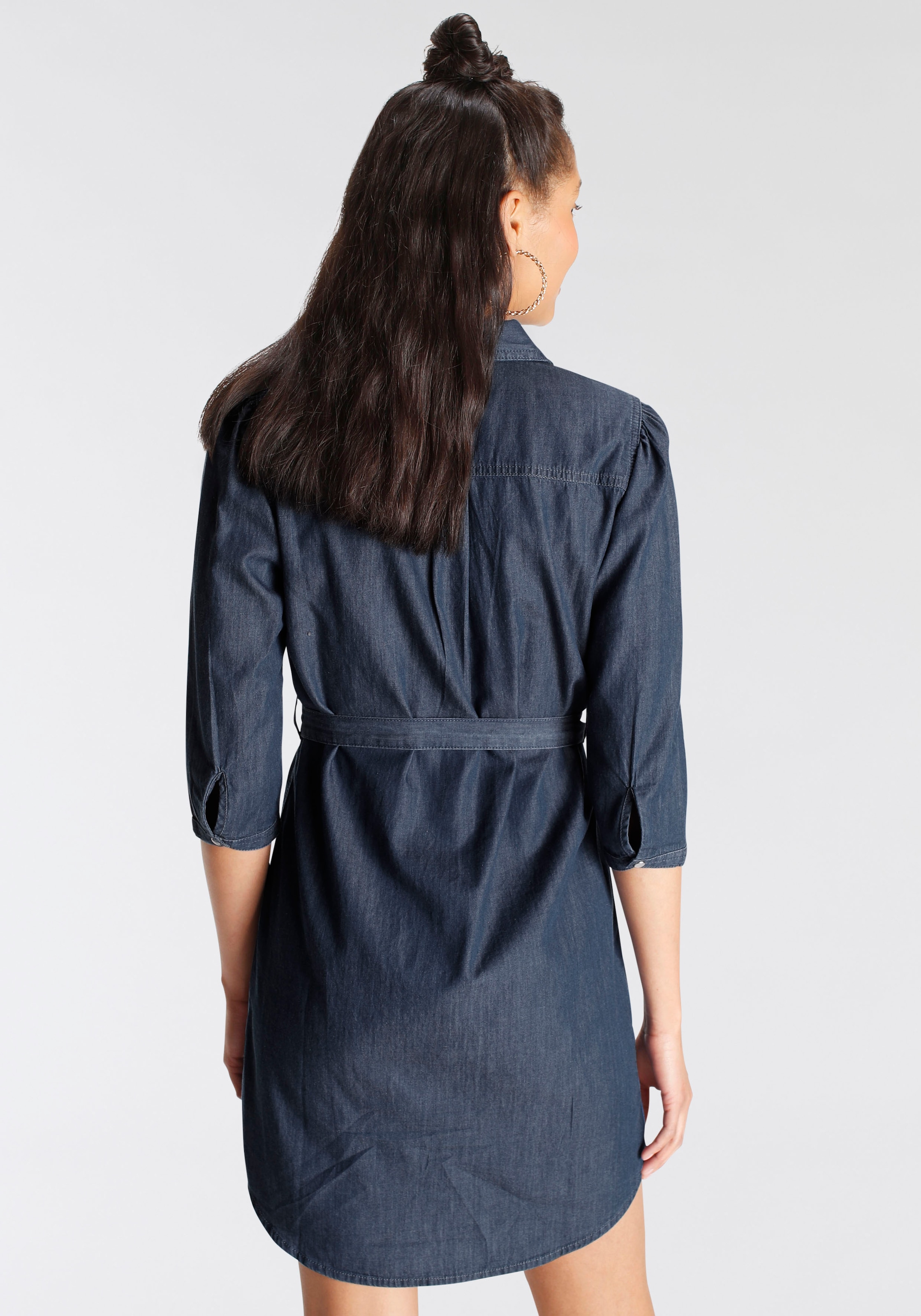 AJC Hemdblusenkleid, NEUE bei KOLLEKTION Jeans-Optik online Jelmoli-Versand Schweiz kaufen - in