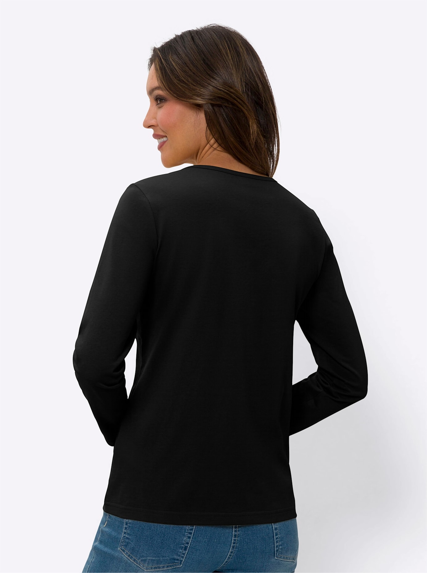 Classic Basics Langarmshirt »Langarm-Shirt«, (1 tlg.)