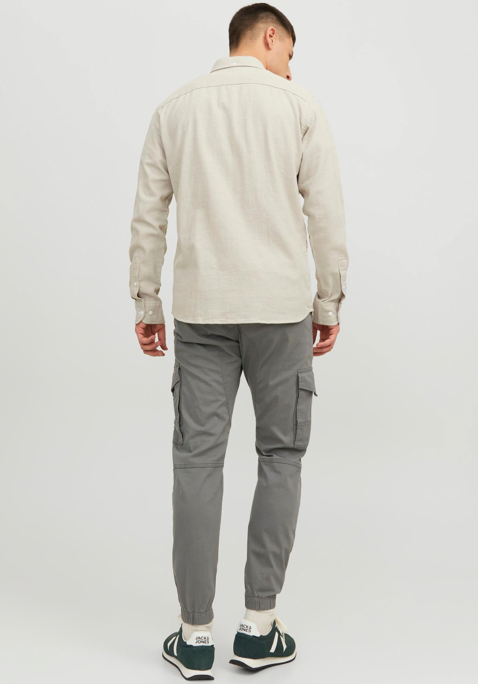 Jack & Jones Cargohose »JPSTPAUL JJFLAKE CARGO NOOS«, mit Beintaschen