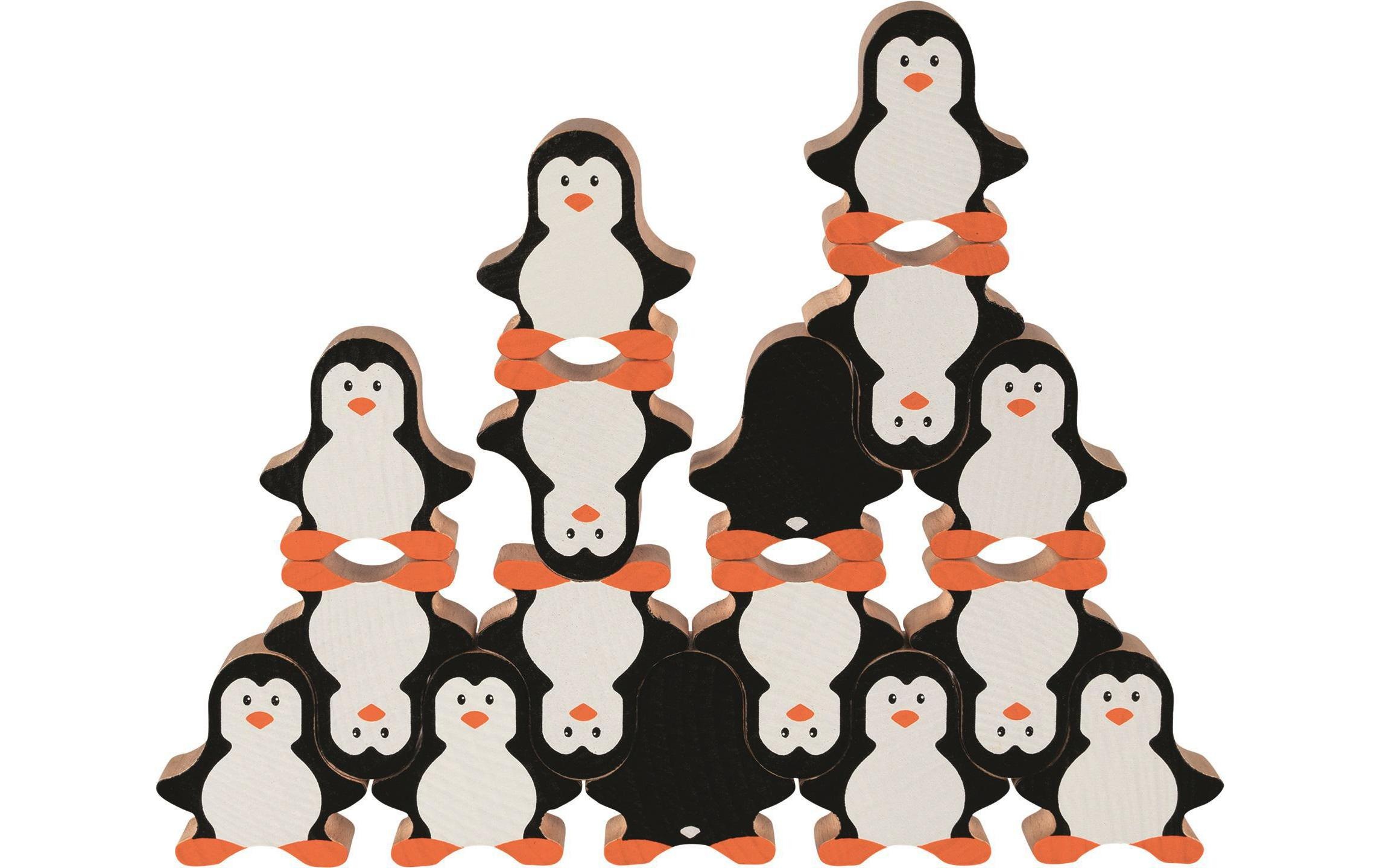 goki Stapelspielzeug »Stapelfiguren Pinguine«, (18 tlg.)