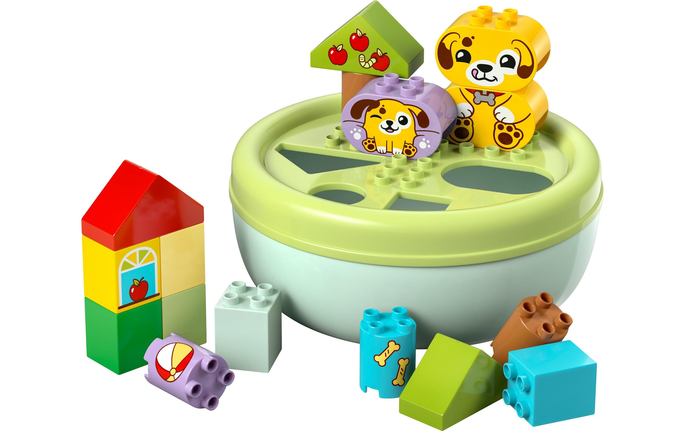 LEGO® Spielbausteine »DUPLO® Formsortierer: Welpenhaus 10441«, (17 St.)