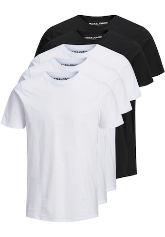 Jack & Jones T-Shirt »ORGANIC BASIC TEE«, (Packung, 5 tlg., 5er-Pack) kaufen