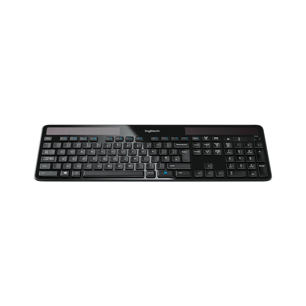 Logitech PC-Tastatur »K750 Solar«, (Ziffernblock)