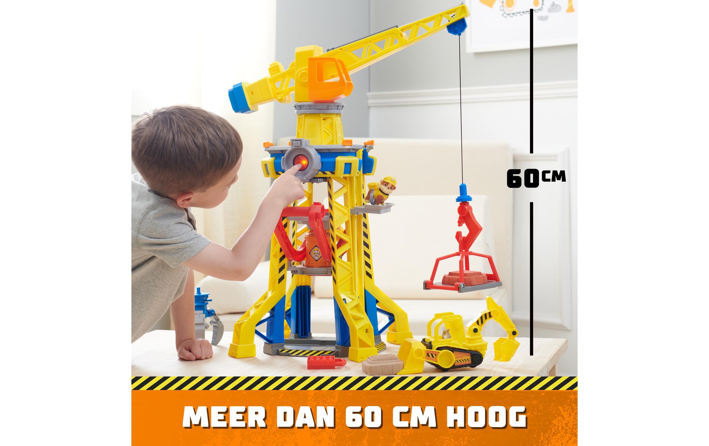 Spielwelt »Spinmaster Rubble und Crew Barkyard Crane«