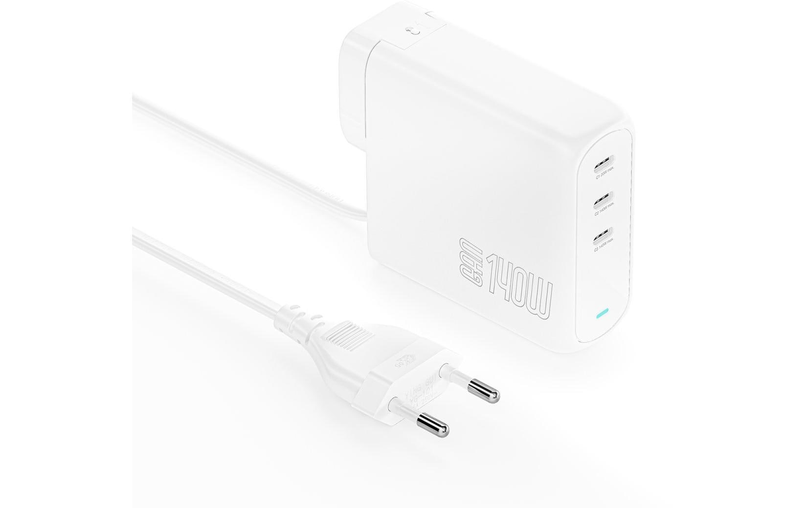 4smarts USB-Ladegerät »Flex Pro 140W White«