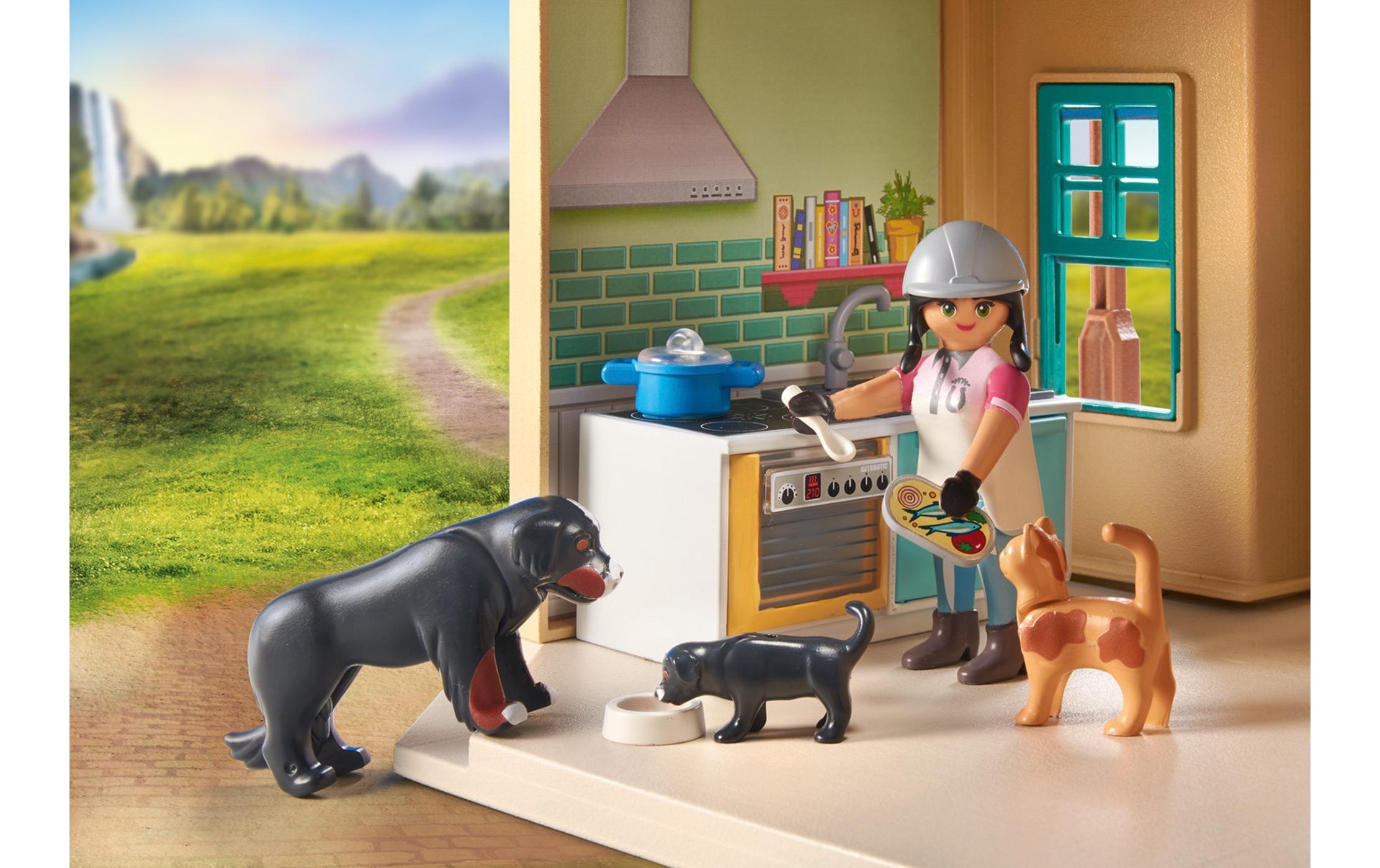 Playmobil® Spielbausteine »Horses of Waterfall Ranch 71351«, (263 St.)