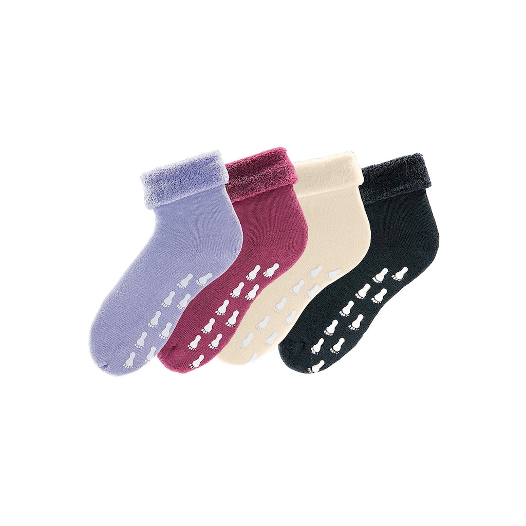 Go in ABS-Socken, (Set, 4 Paar)