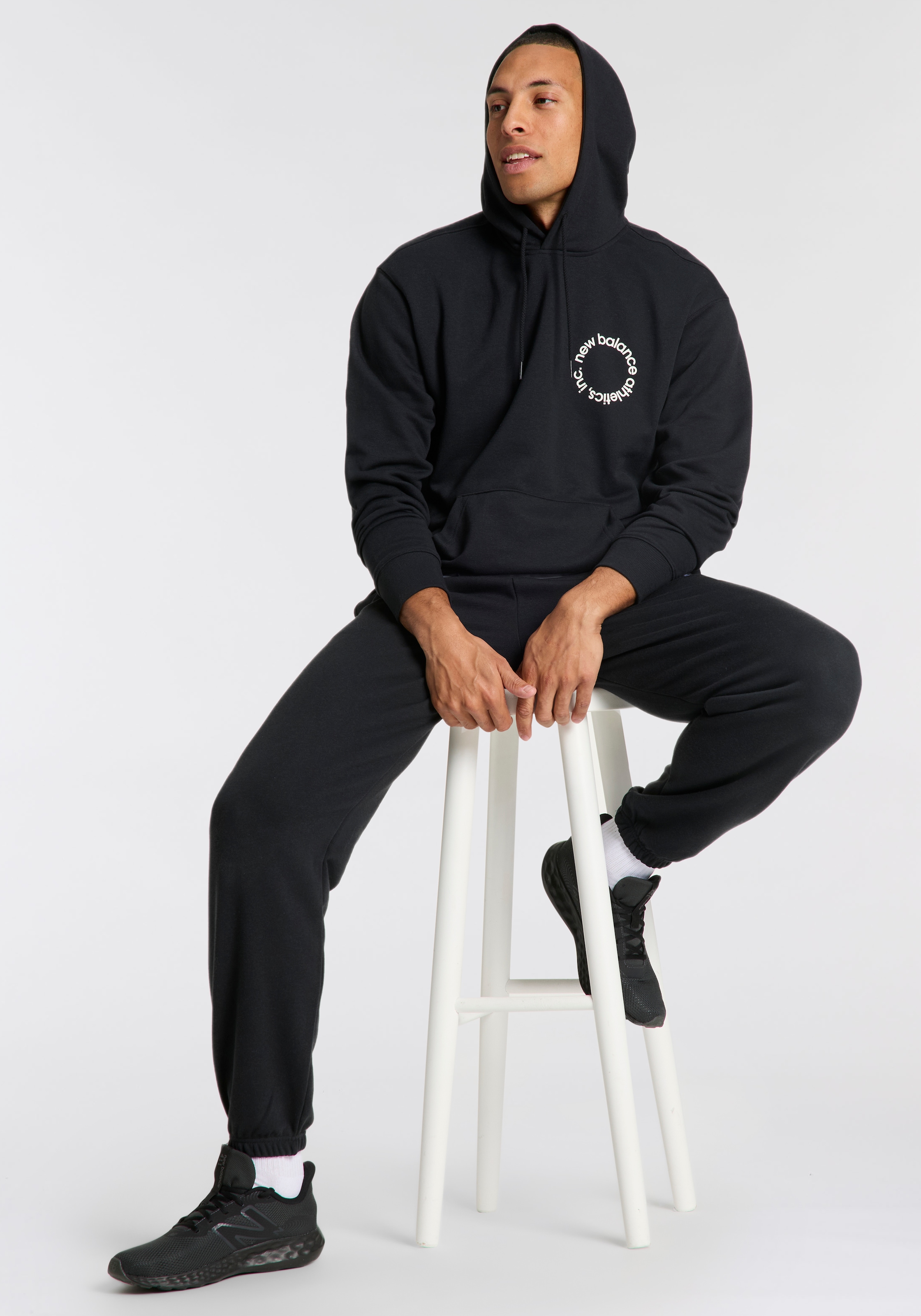 New Balance Kapuzensweatshirt »Circular Logo Hoodie«