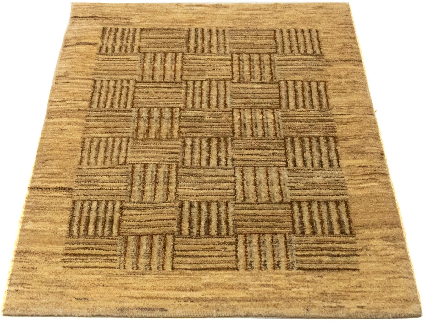 online »Gabbeh handgeknüpft handgeknüpft bestellen Teppich natur«, rechteckig, morgenland Wollteppich | Jelmoli-Versand