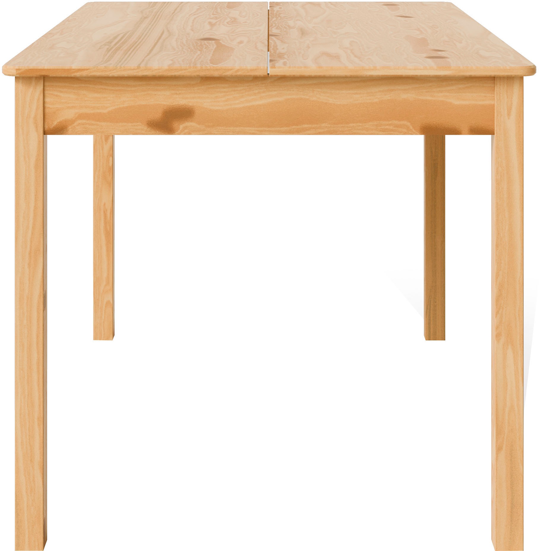 Home affaire Essgruppe »Malmö«, (Set, 5 tlg.), bestehend aus Tisch und Stühlen in Kiefer Massivholz naturfarbig