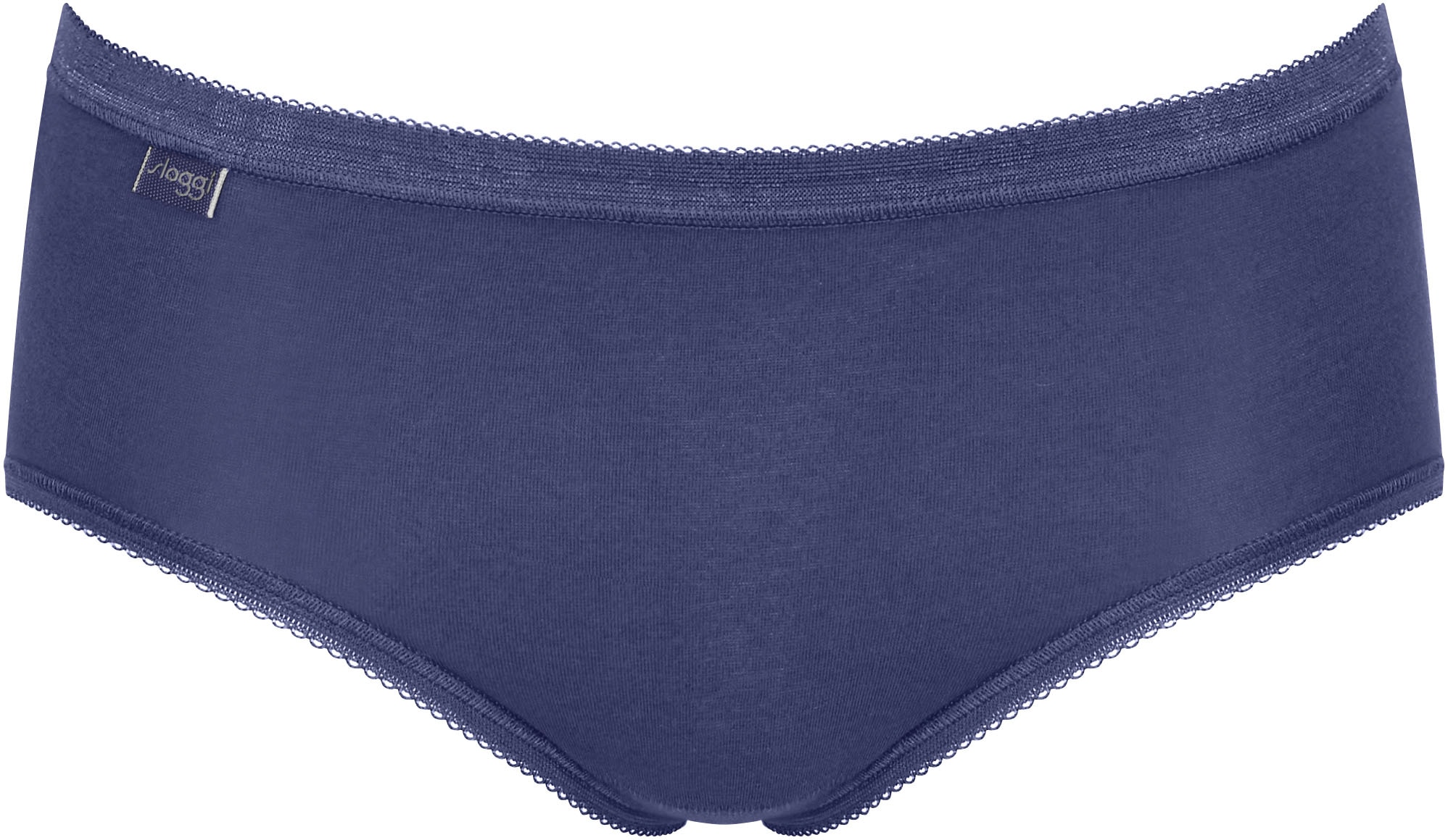 sloggi Midislip »Basic+«, (4er Pack), Baumwollmix, elastisch, weiche Nähte, bequem, feminin