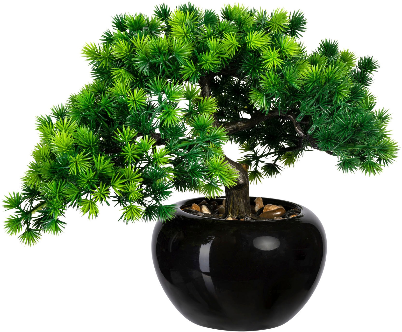 Creativ green Kunstbonsai »Bonsai Lärche«, im Keramiktopf