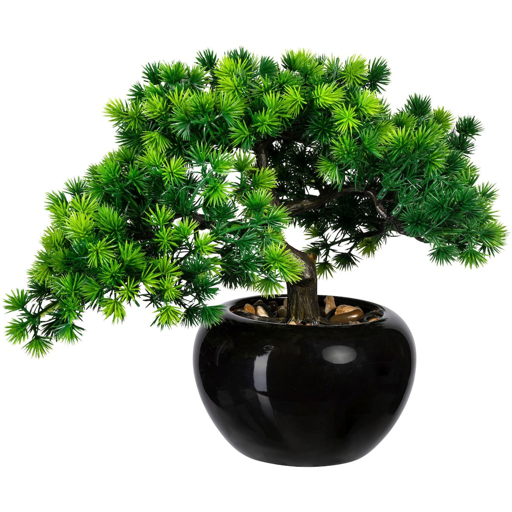 Creativ green Kunstbonsai »Bonsai Lärche«