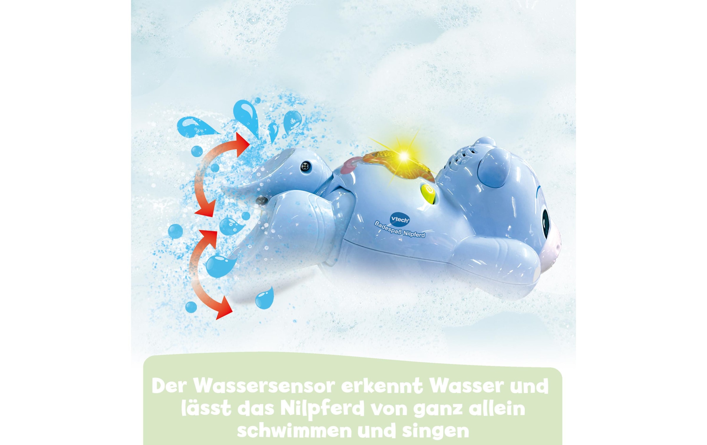 Vtech® Badespielzeug »Nilpferd«