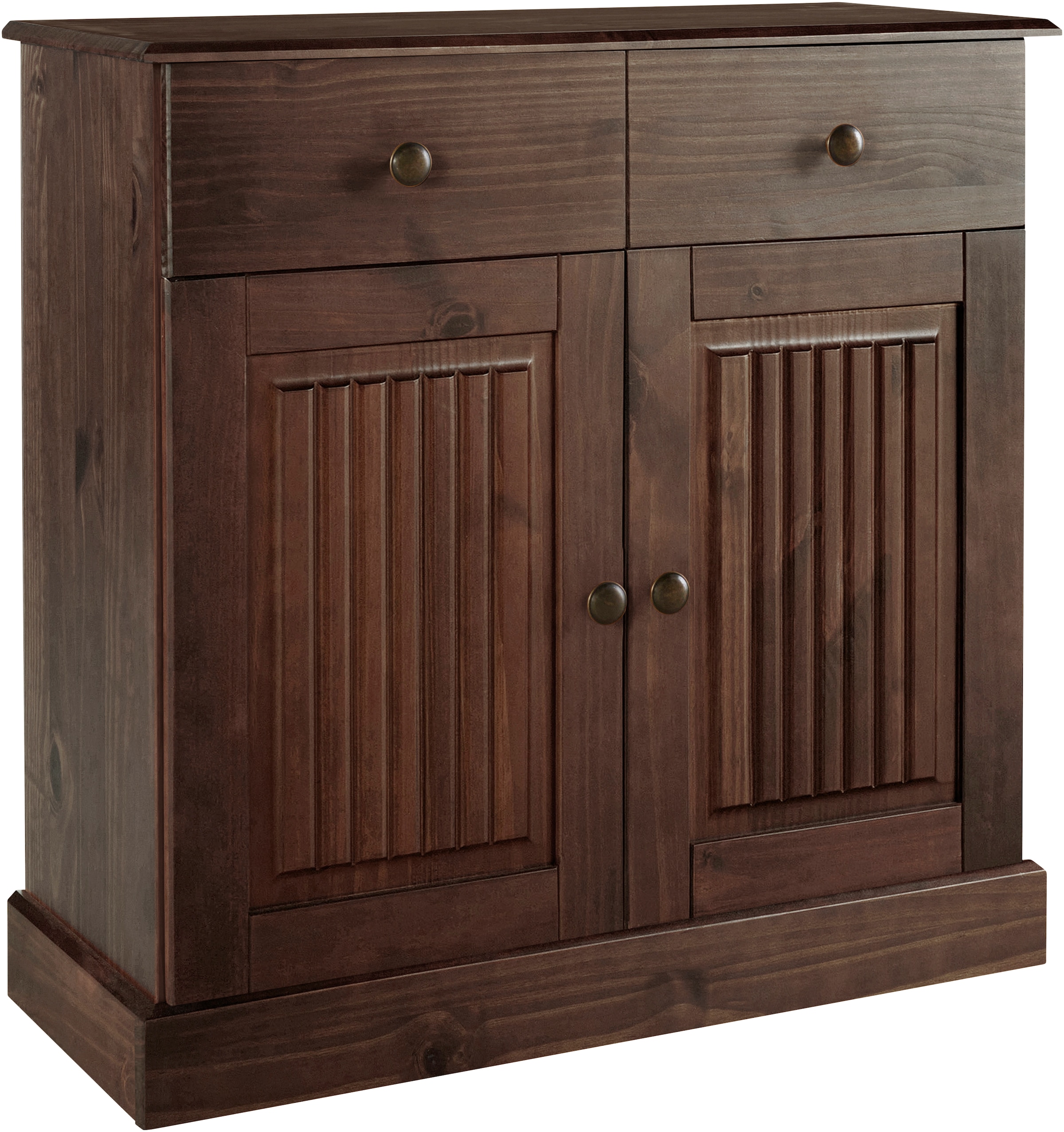 Home affaire Sideboard »Liotta«, Kommode mit verstellbaren Einlegeboden, massives Kiefernholz