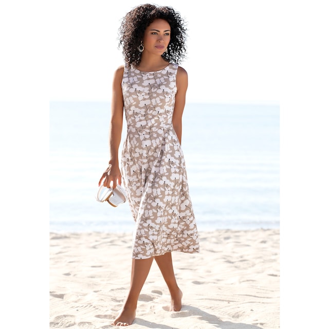 Beachtime Sommerkleid, mit Blumendruck, Strandmode, Strandbekleidung online  bestellen bei Jelmoli-Versand Schweiz