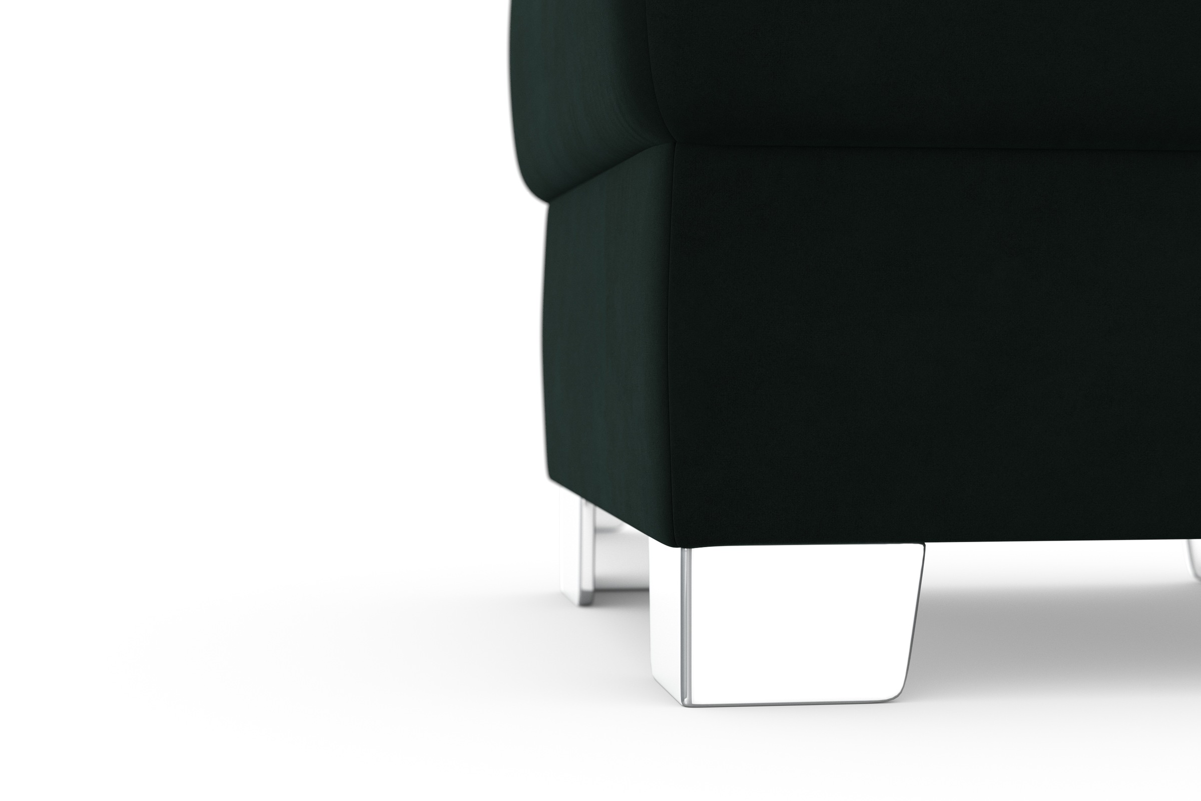 DOMO collection Hocker »Anzio«, wahlweise mit Federkern