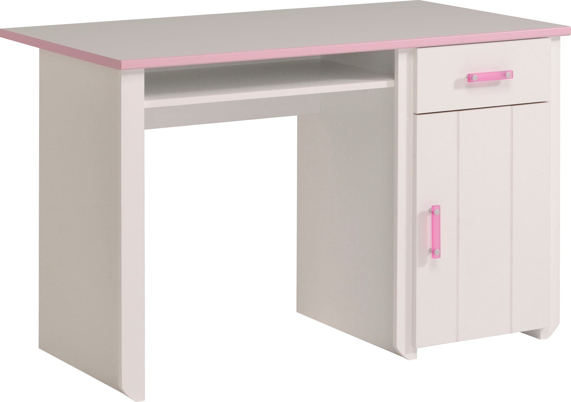 Parisot Jugendzimmer-Set »Biotiful«, (4 tlg., Bett, Nachttisch, Schubkastenkommode, Schreibtisch)