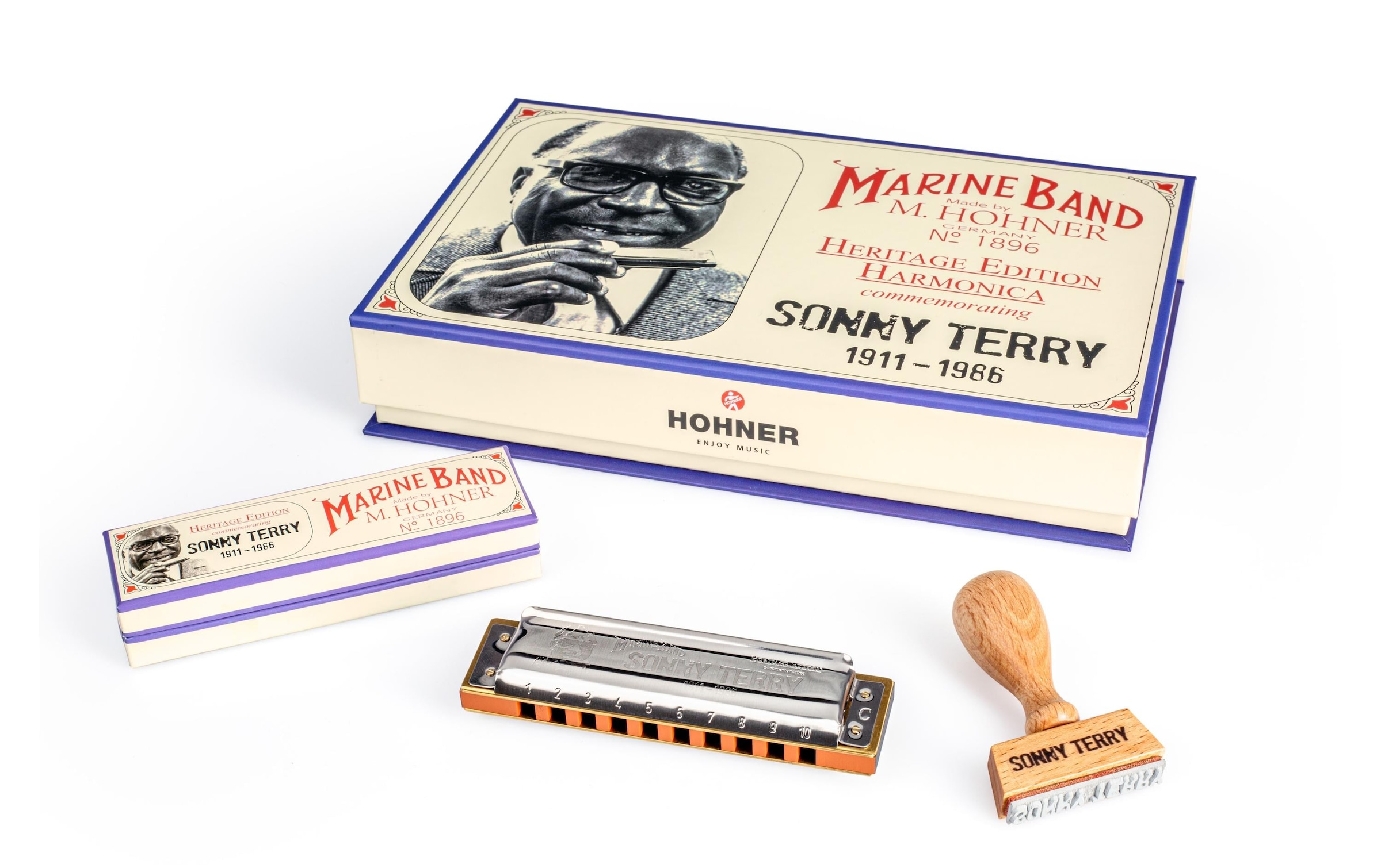 Mundharmonika »Hohner Signature Series Sonny Terry – C-Dur«