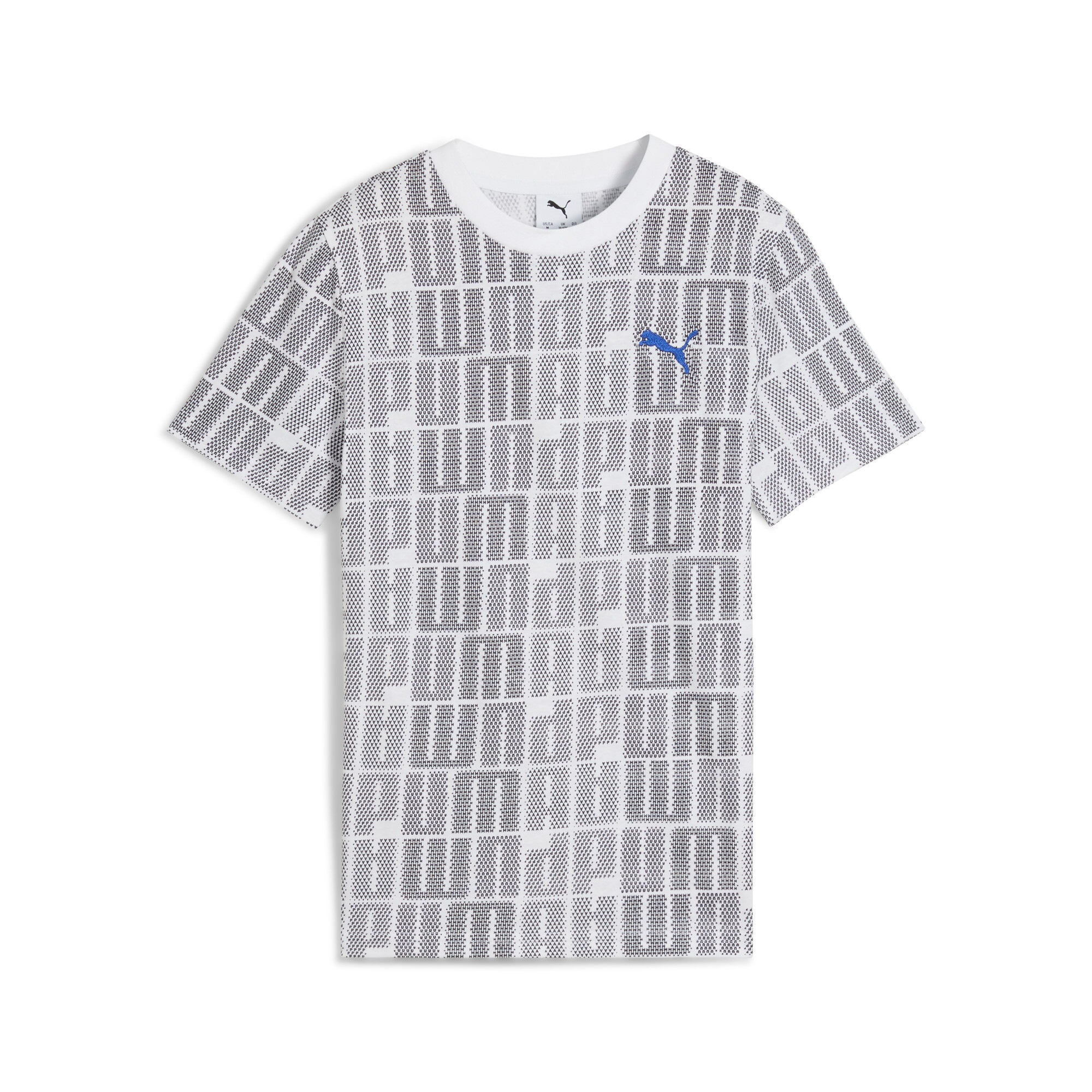 PUMA T-Shirt »ESS LOGO LAB AOP TEE B« Regular Fit, Rundhalsausschnitt, Kurzarmdesign, für Jugendliche