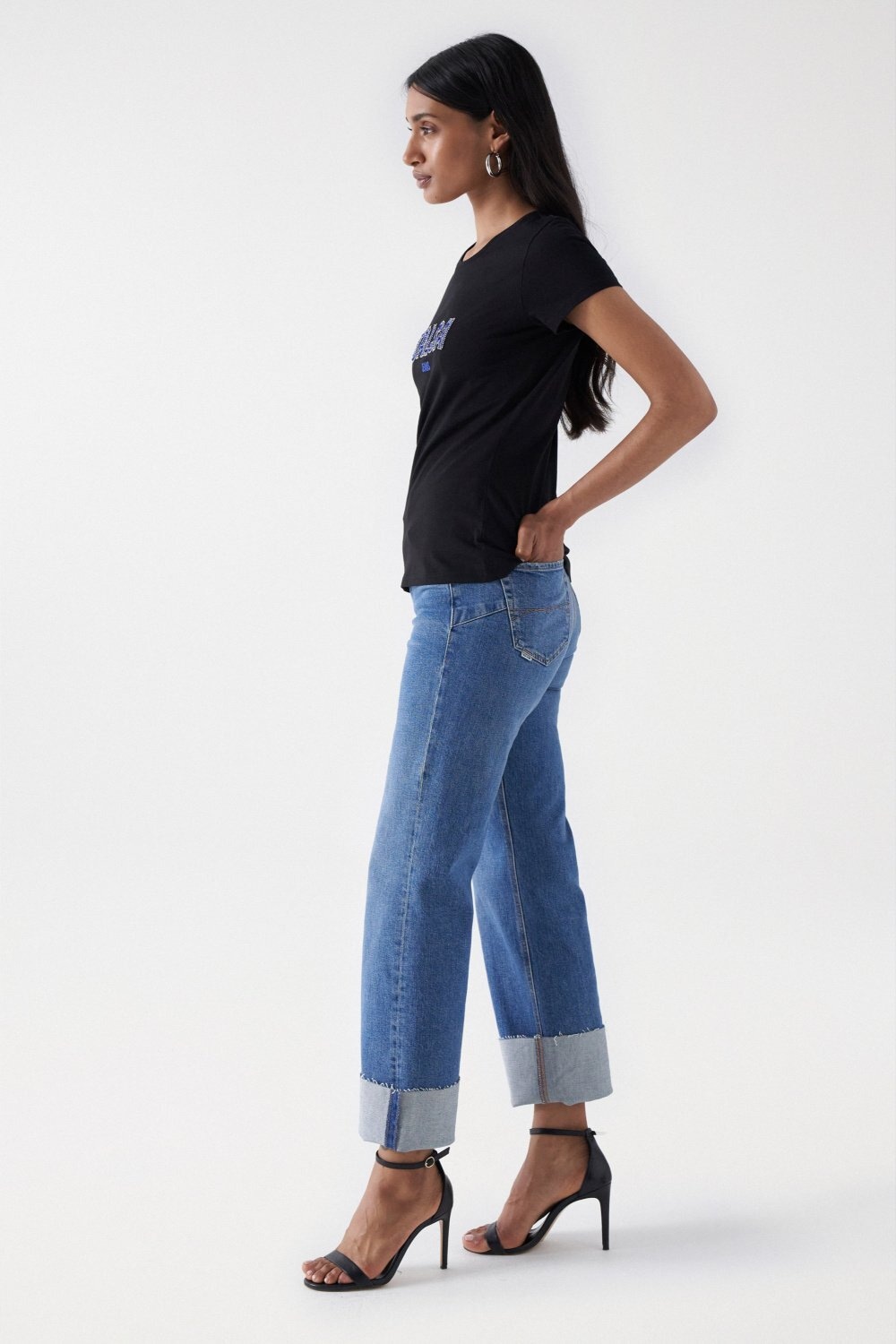 Salsa T-Shirt »Salsa Jeans T-Shirt T-Shirt Institutional Beaded«