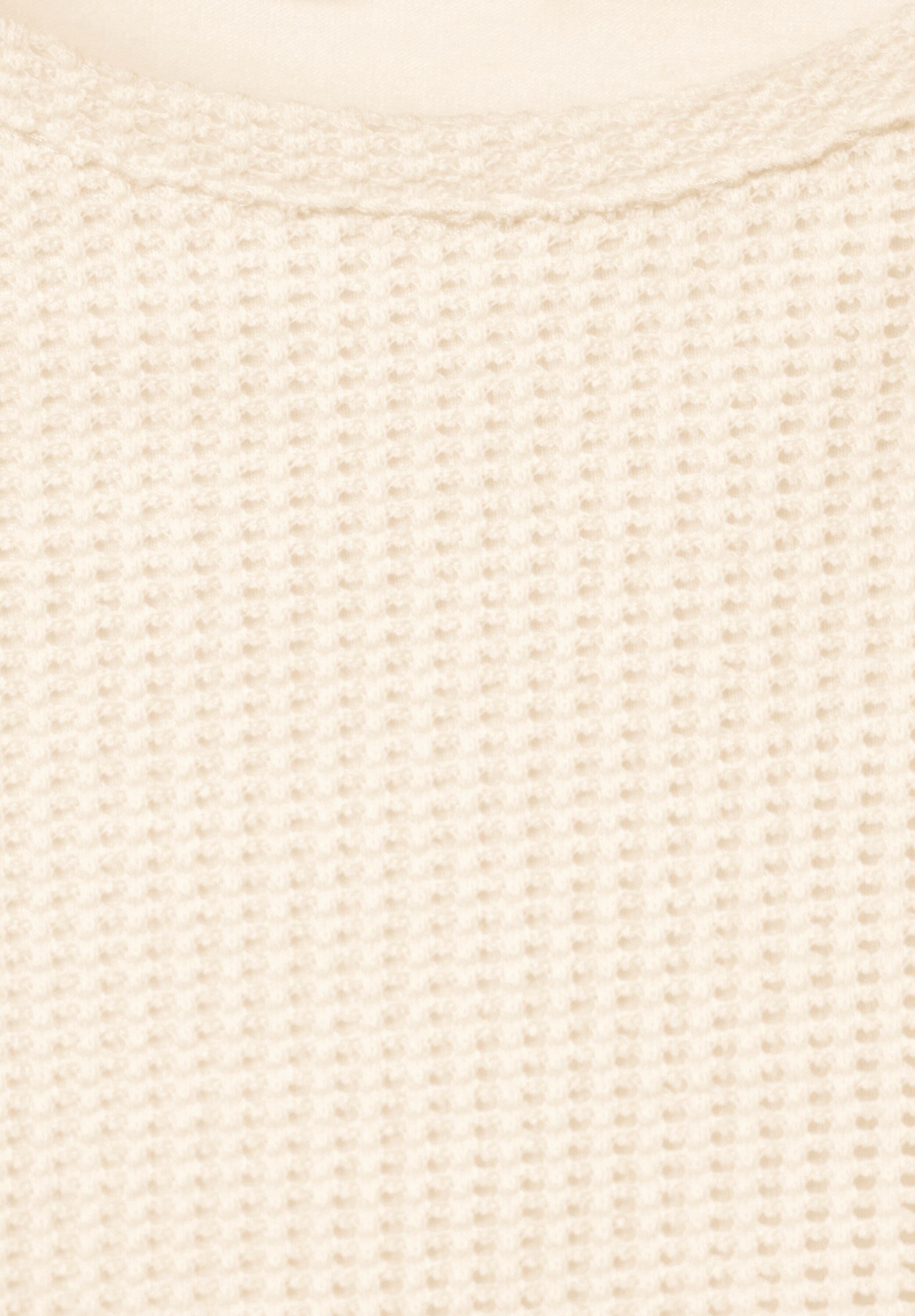 STREET ONE Langarmshirt, mit Lochmuster