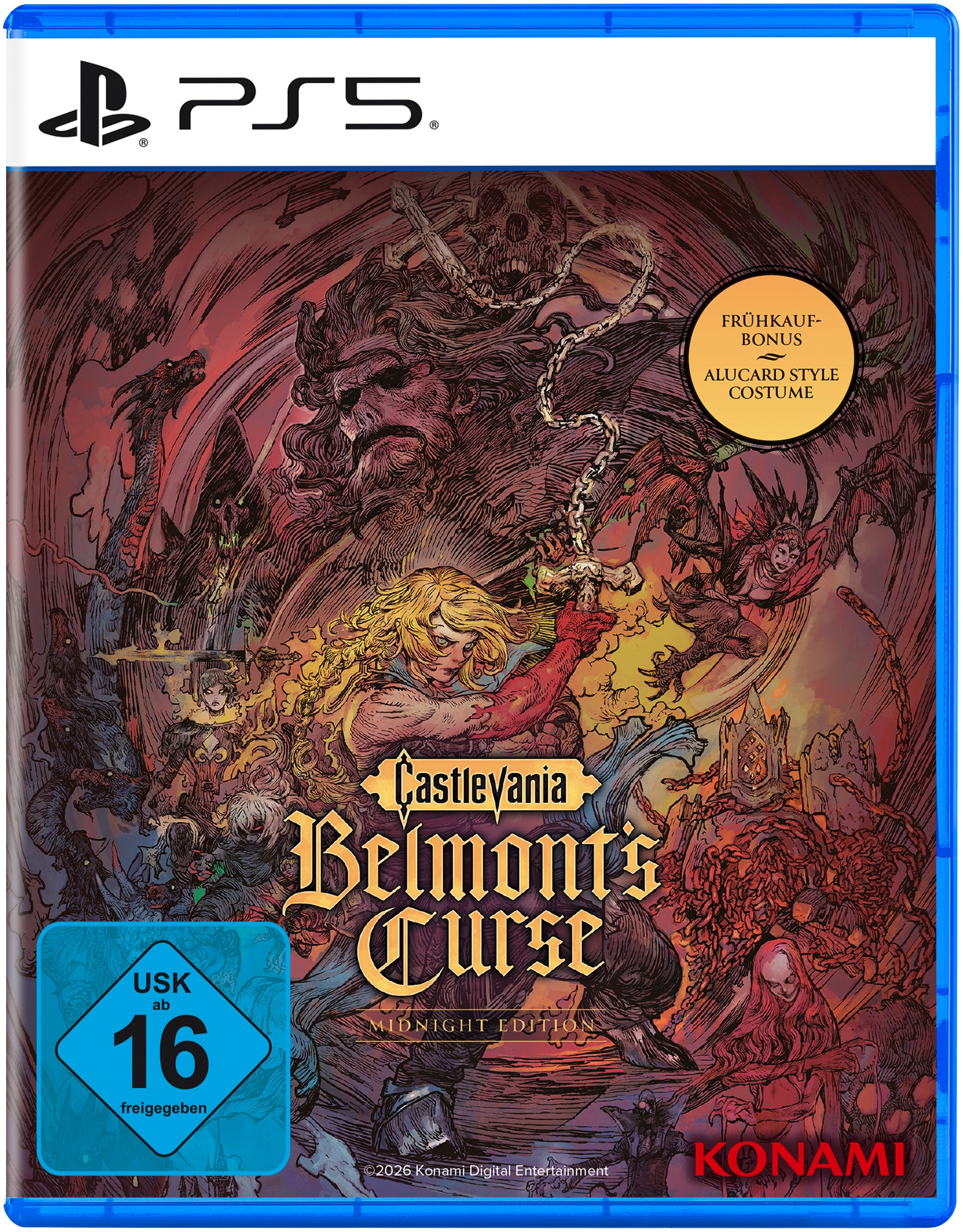 Konami Spielesoftware "Castlevania: Belmonts Curse" PlayStation 5