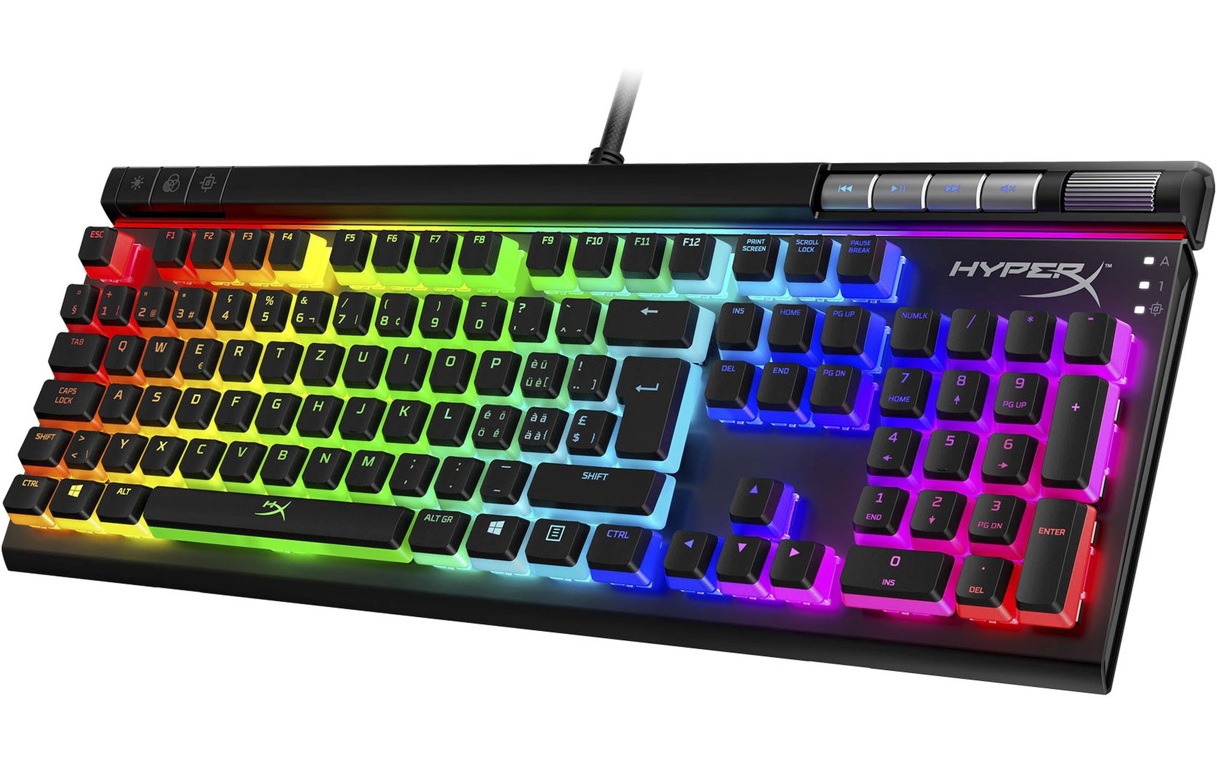 HyperX Gaming-Tastatur »HyperX Alloy Elite 2 RGB Mech. Red Switch«