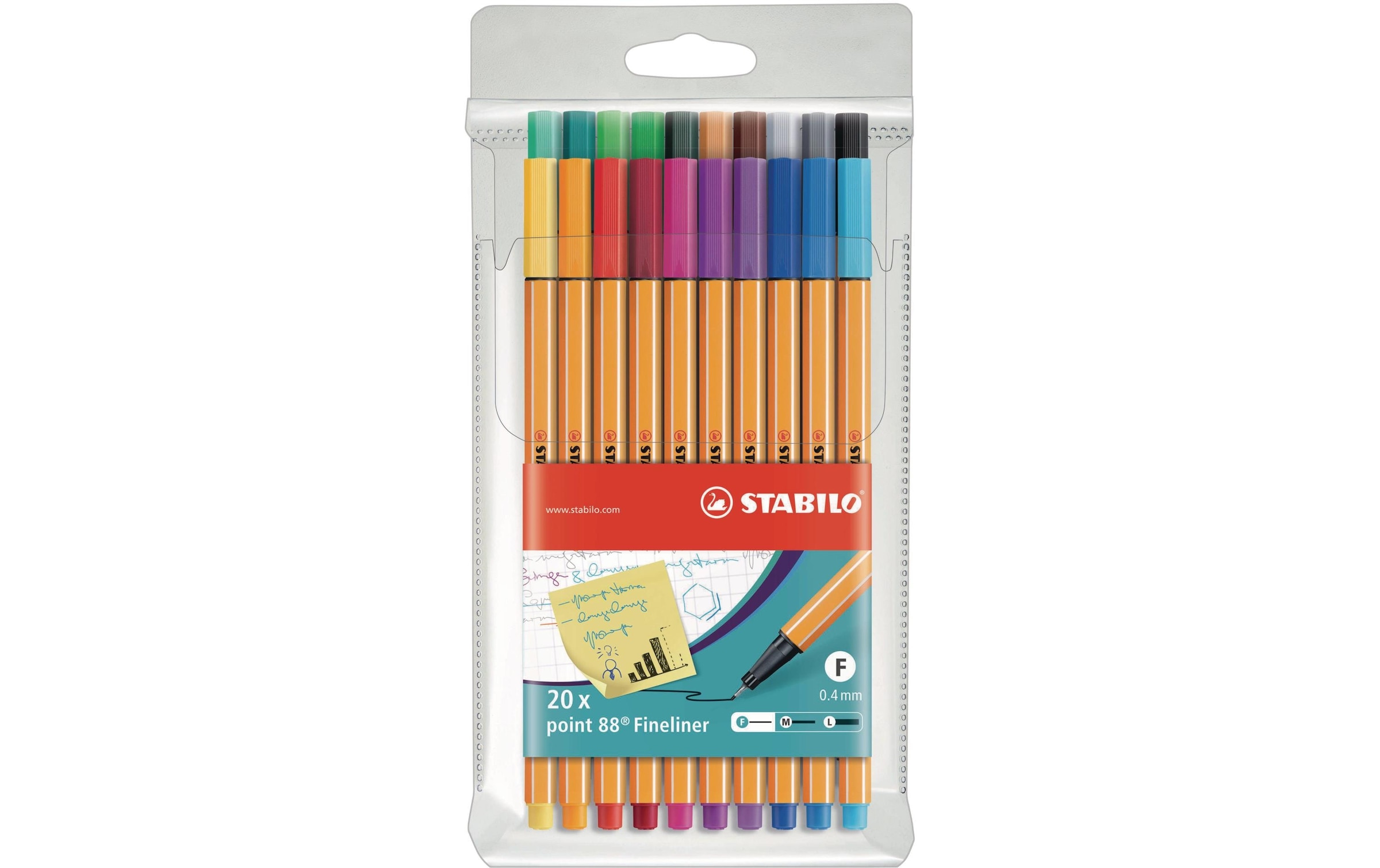 Faserstift »point 88 Colorpar«