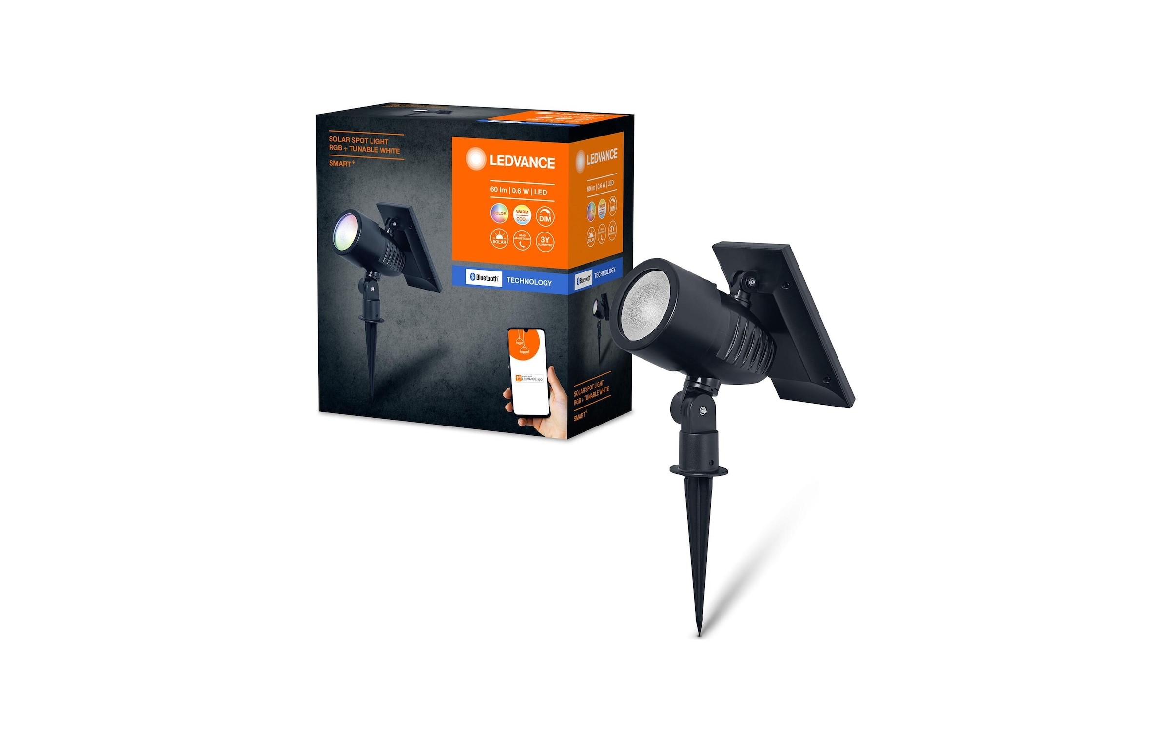 LED Gartenleuchte »Gartenspot Smart+«, 1 flammig-flammig