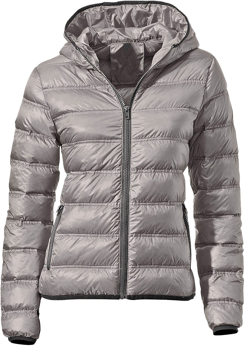 heine Daunenjacke, mit Kapuze