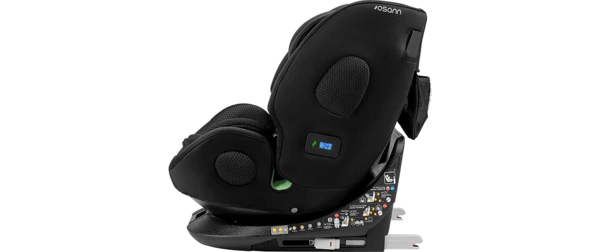 Osann Autokindersitz »One360 Klimax All Black«, Klasse 0 / 1 / II / III (bis 36 kg)
