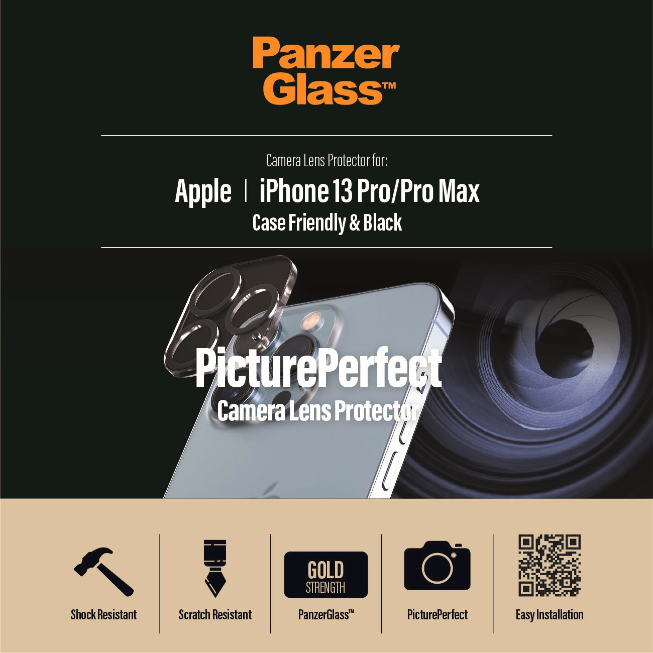 PanzerGlass Displayschutzglas »Camera Protector«, (1 St.)