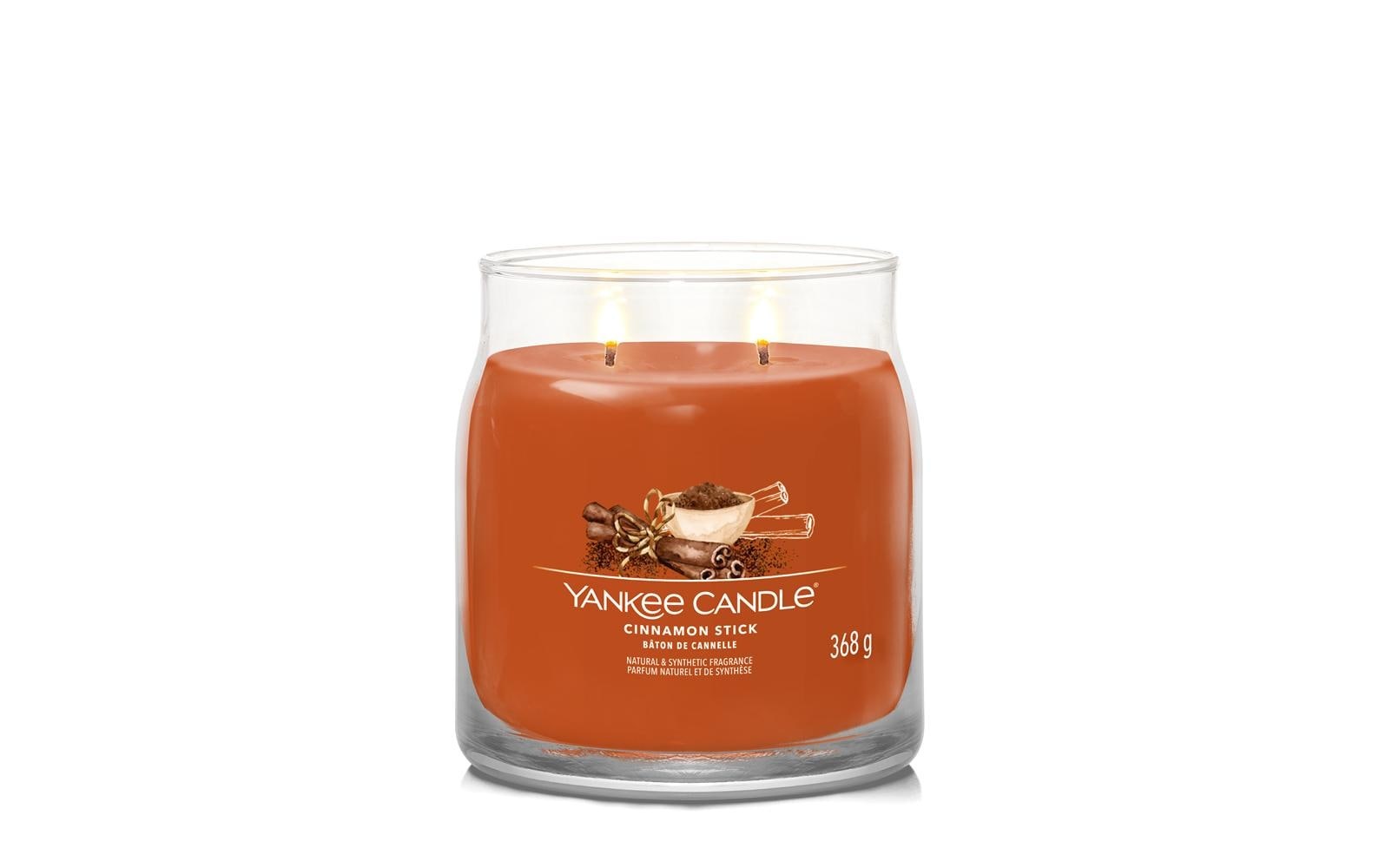 Duftkerze »Yankee Candle Signature Cinnamon Stick Signature Medium Jar«