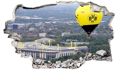 Wall-Art Mehrteilige Bilder »Silberfarben BVB Borussia Dortmund«, (Set, 3 St.)  online bestellen | Jelmoli-Versand