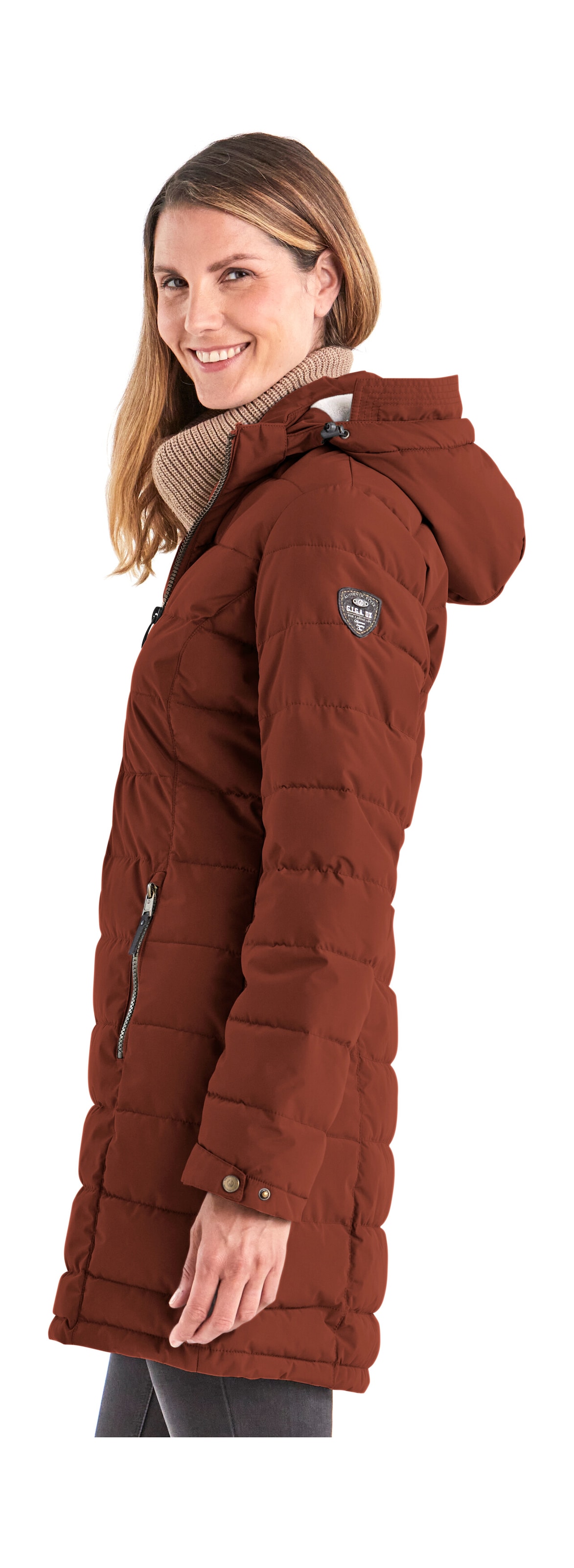 G.I.G.A. DX by killtec Steppmantel »GW 13 WMN QLTD PRK«, Wasserabweisender, winddichter Steppparka mit urbanem Look