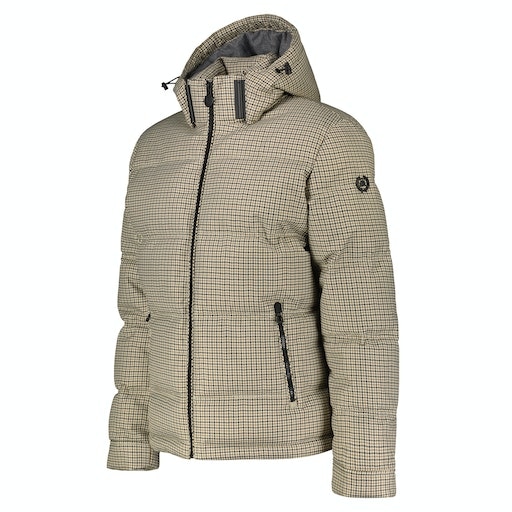 LERROS Outdoorjacke, mit Kapuze, mit Musterung