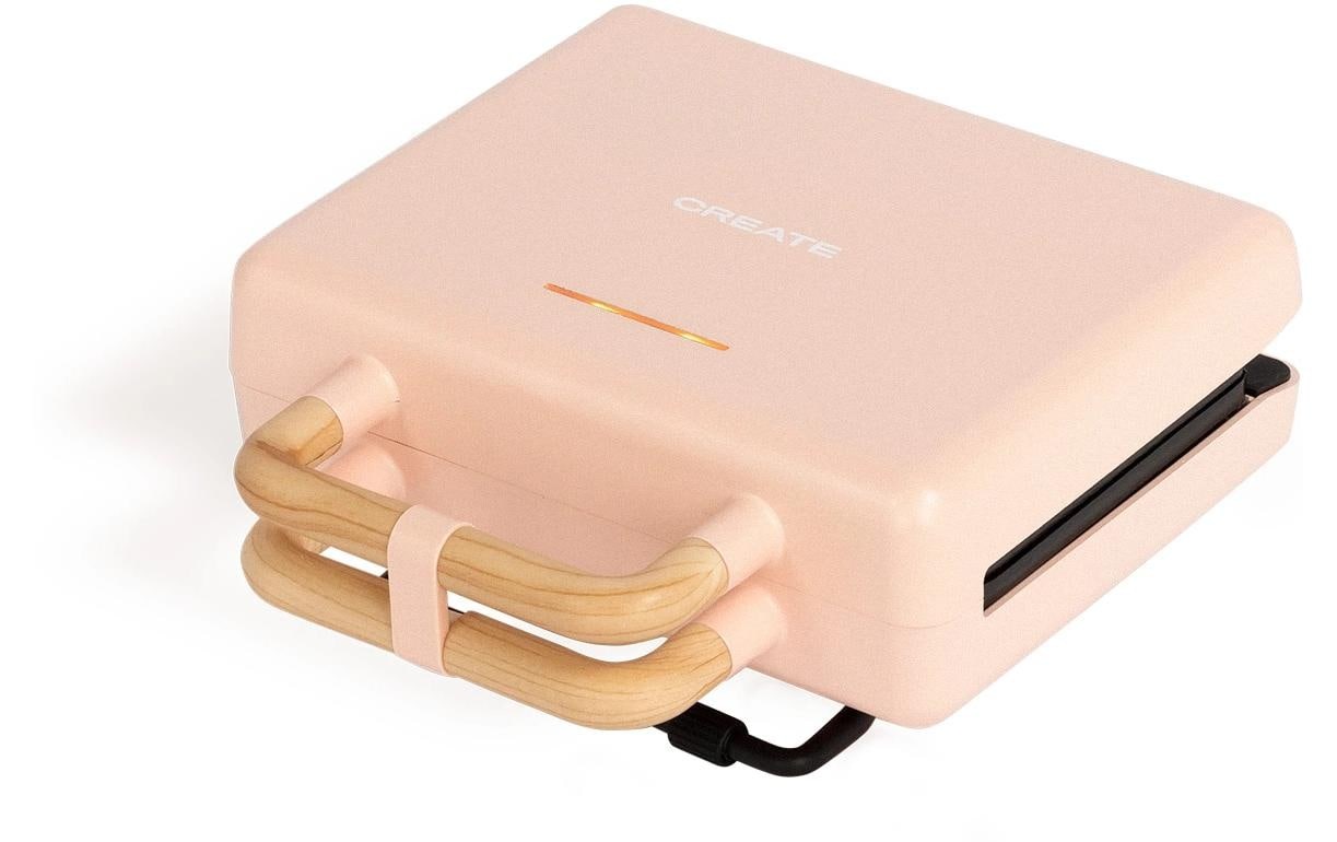 Waffeleisen »Create Stone 3 in 1 Studio Pastelrosa«, 800 W