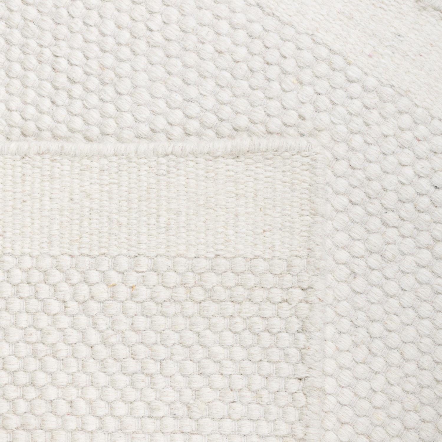 andas Wollteppich »Woolscape 1«, handgewebter Wendeteppich, Uni Farben, reine Wolle, Wohnzimmer