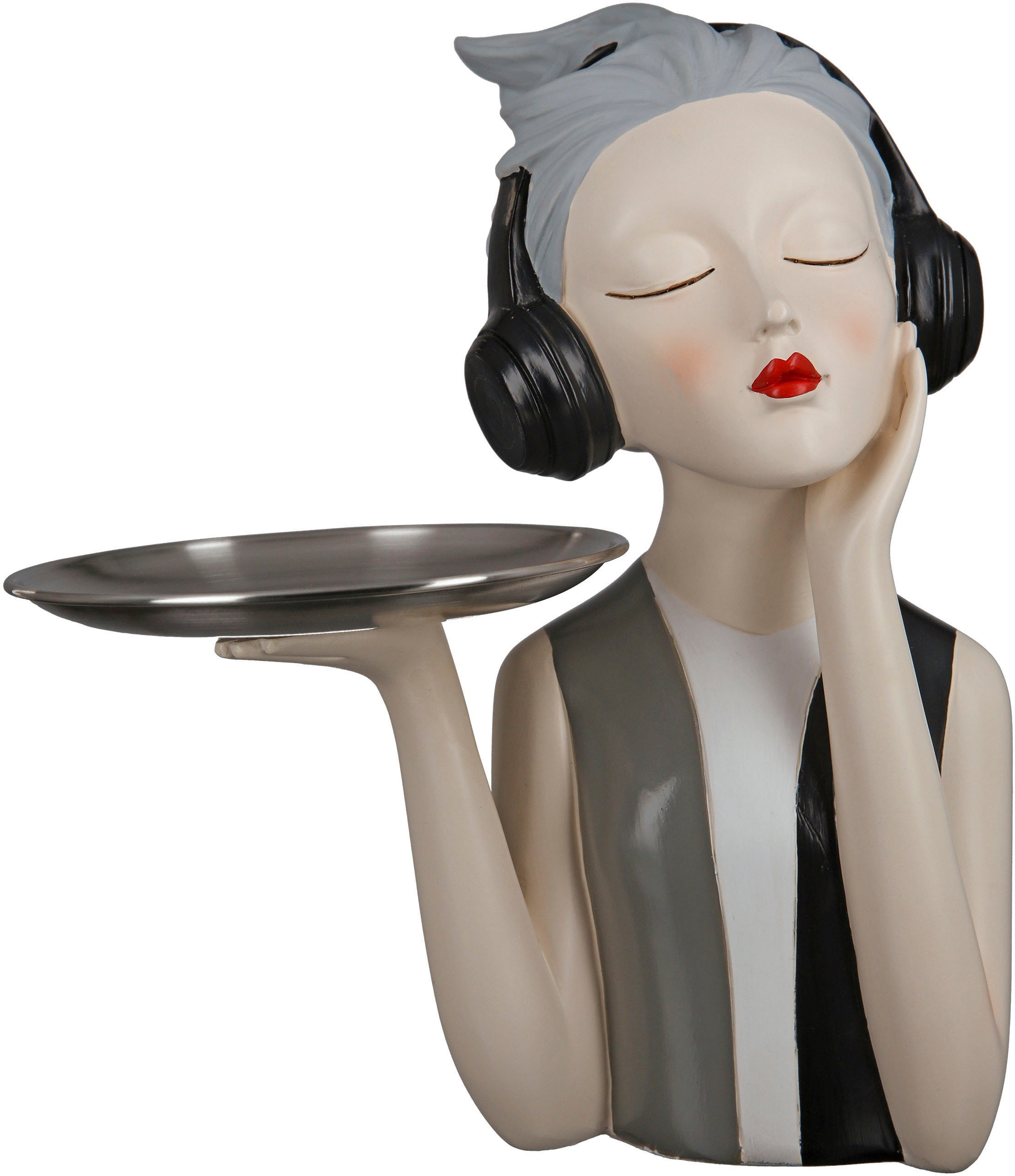 GILDE Dekofigur »Figur mit online shoppen Girl | Kopfhörer« Jelmoli-Versand