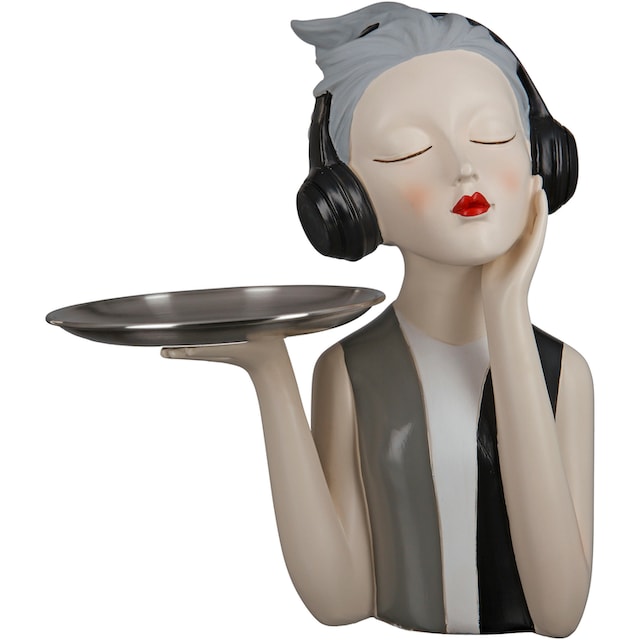 GILDE Dekofigur »Figur Girl mit Kopfhörer« online shoppen | Jelmoli-Versand