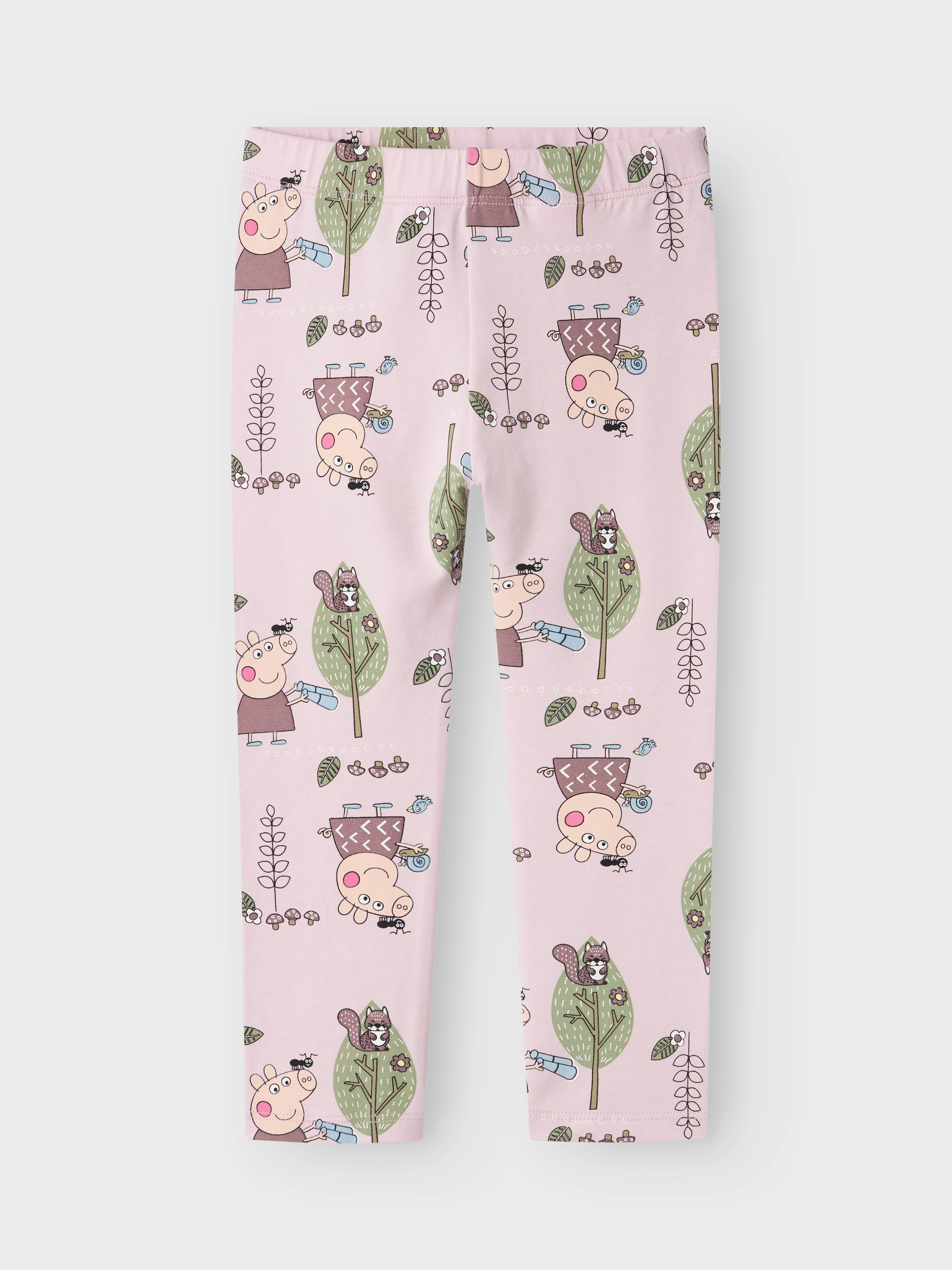 Name It Leggings »NMFDYKA – Leggings mit elastischem Bund und normaler Passform« unifarben, casual, regular fit, Jersey