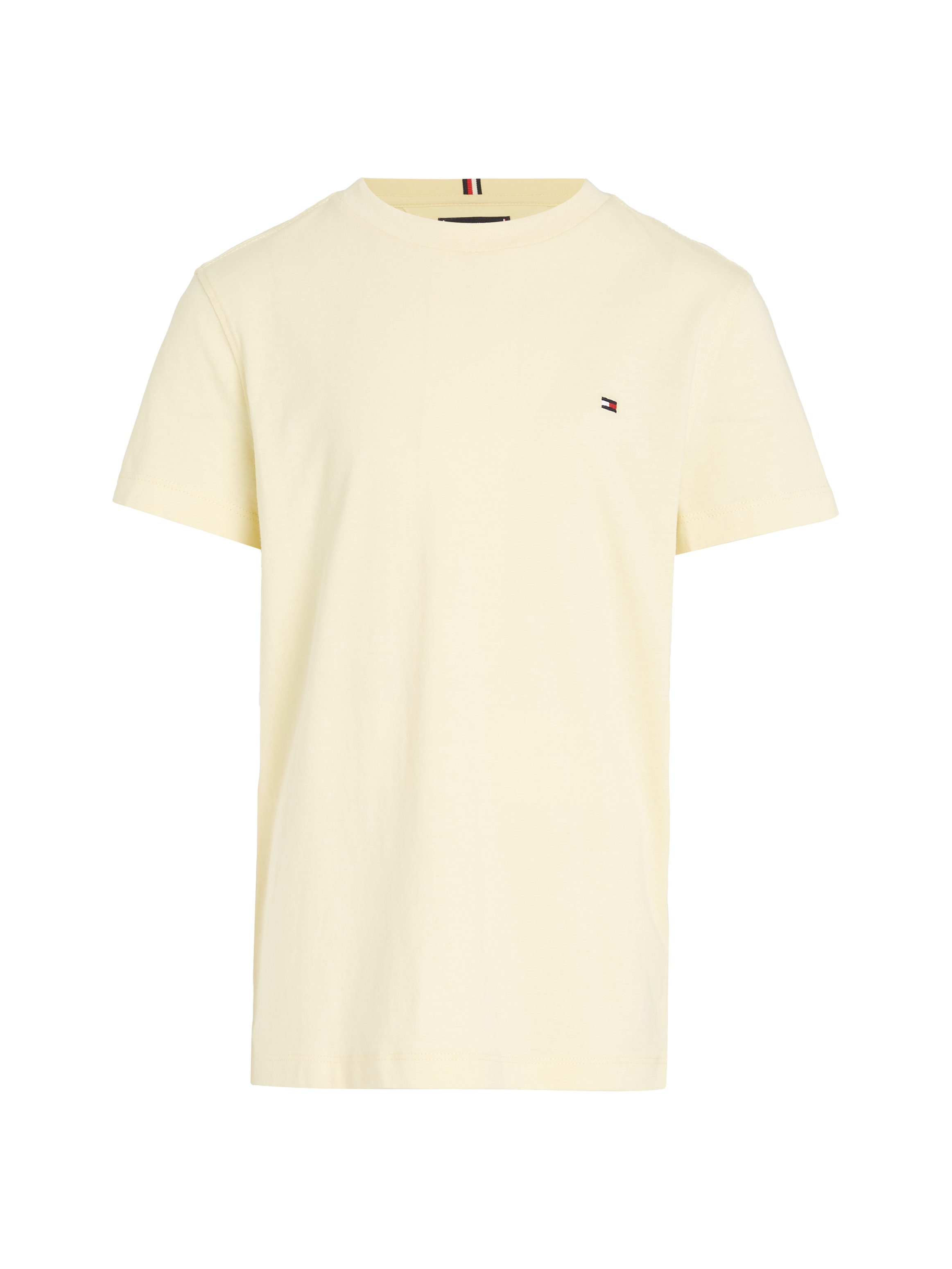 Tommy Hilfiger Kurzarmshirt »ESSENTIAL COTTON TEE S/S«, Kinder bis 16 Jahre mit Logostickerei