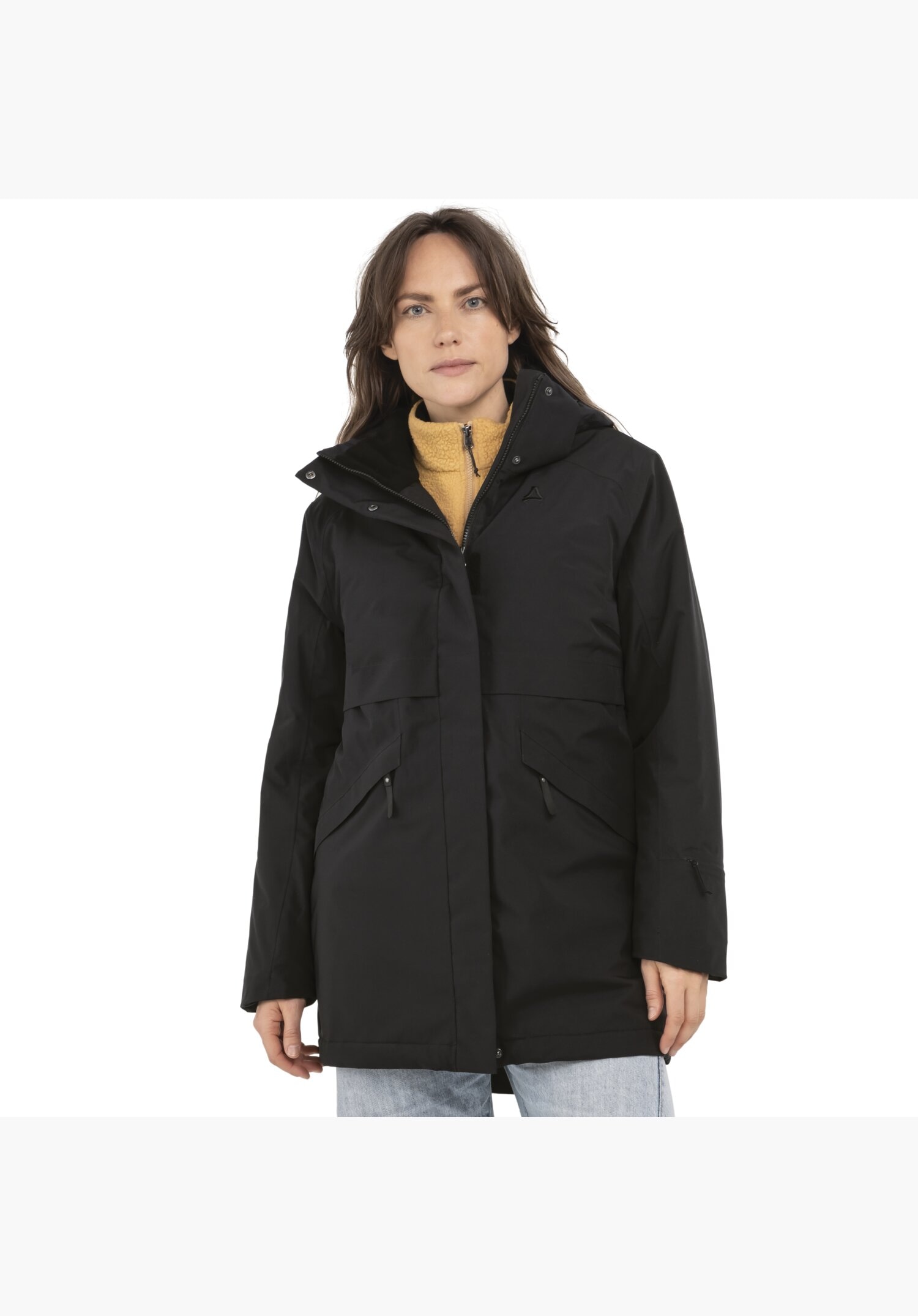 Schöffel Parka »Ins Parka Style Malkay WMS« mit Kapuze Wärmend, winddicht, wasserdicht, Übergangsjacke