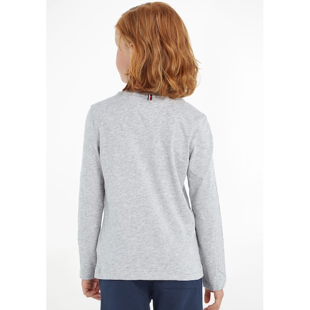 ✵ Tommy Hilfiger Langarmshirt »BOYS BASIC CN KNIT L/S«, Kinder Kids Junior  MiniMe günstig ordern | Jelmoli-Versand