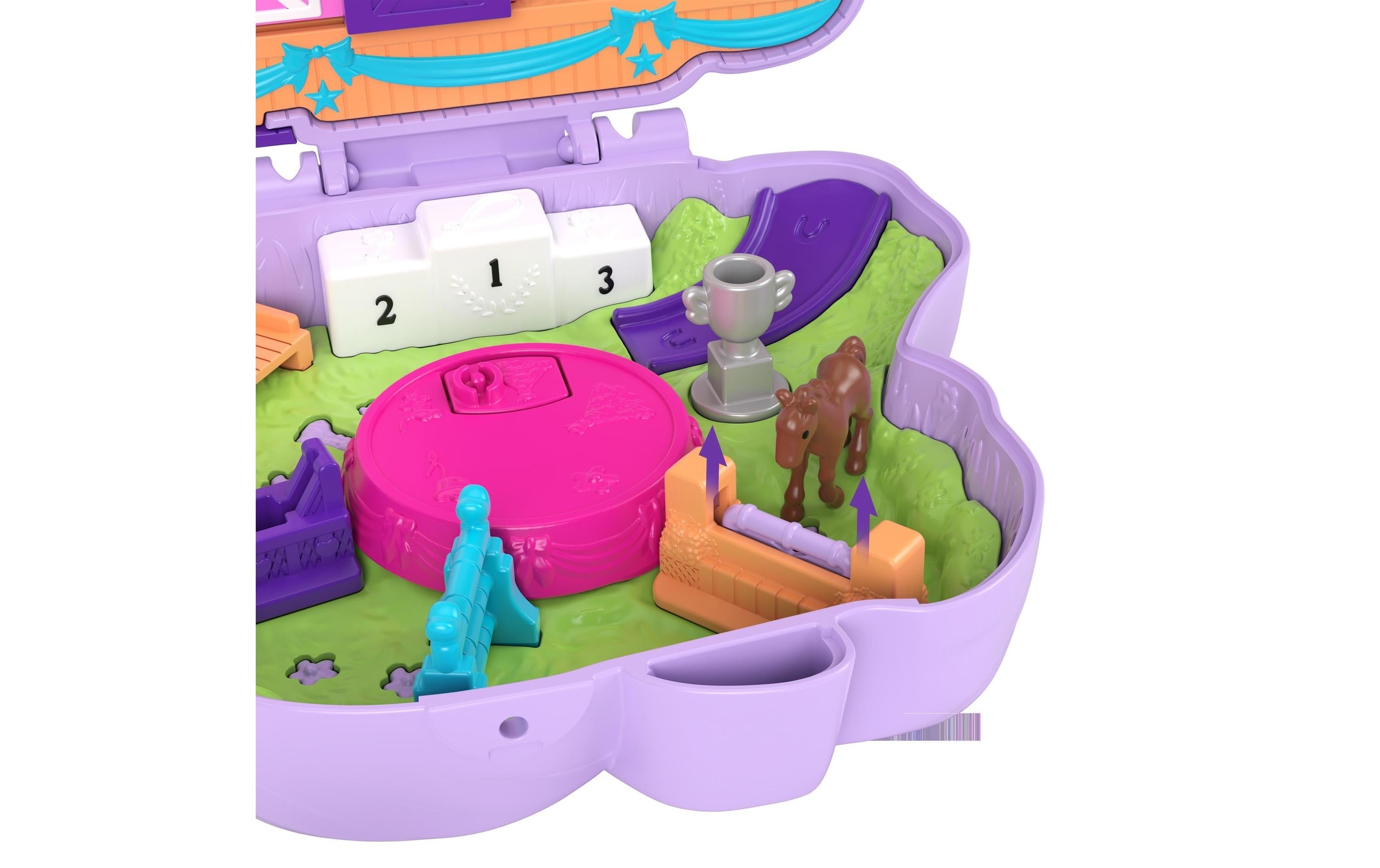 Polly Pocket Spielwelt »Pony-Springspass Schatulle«