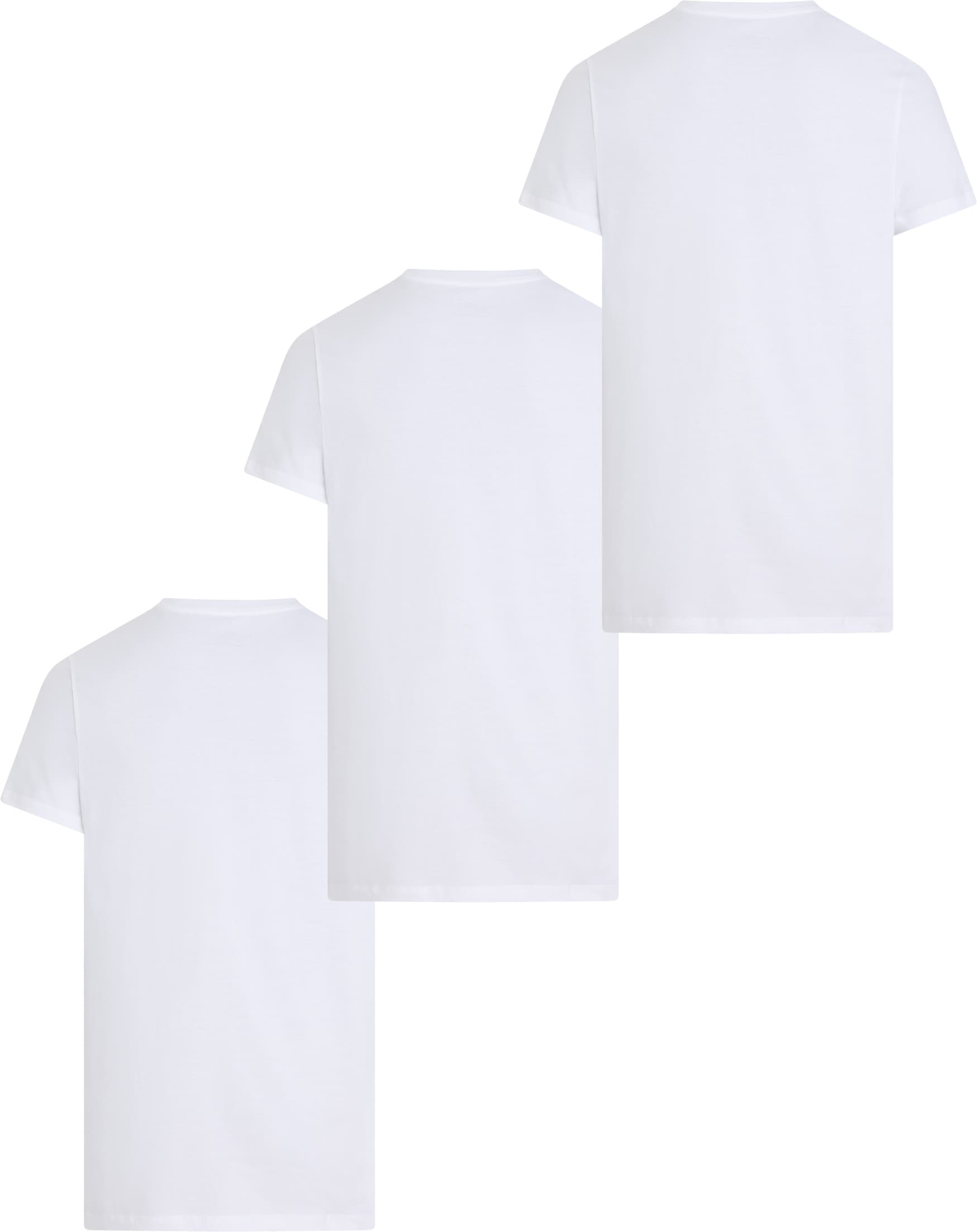 Calvin Klein Underwear T-Shirt »S/S CREW NECK 3PK«, (Packung, 3 tlg., 3er-Pack), mit Logostickerei