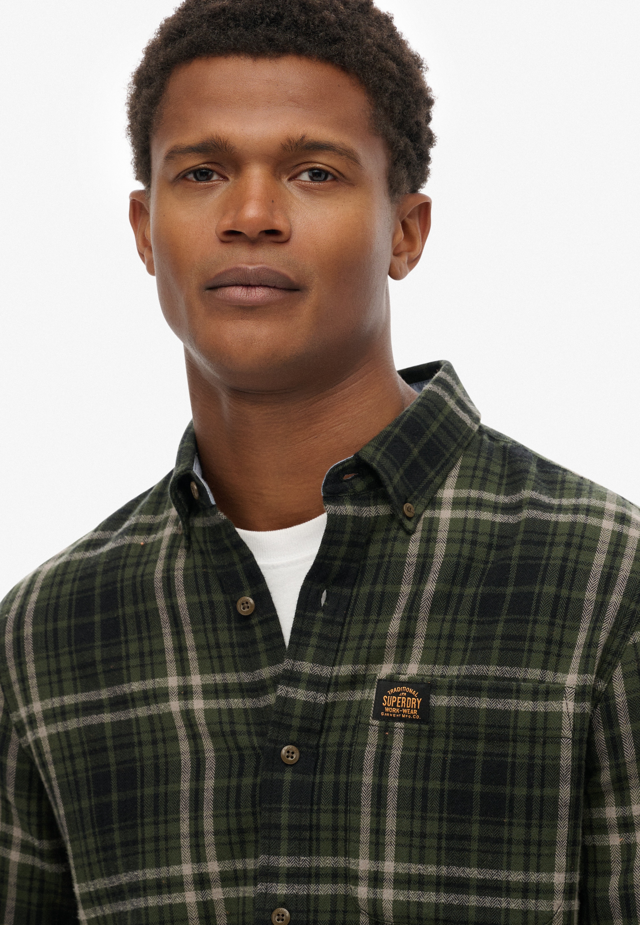 Superdry Langarmhemd »L/S COTTON LUMBERJACK SHIRT«