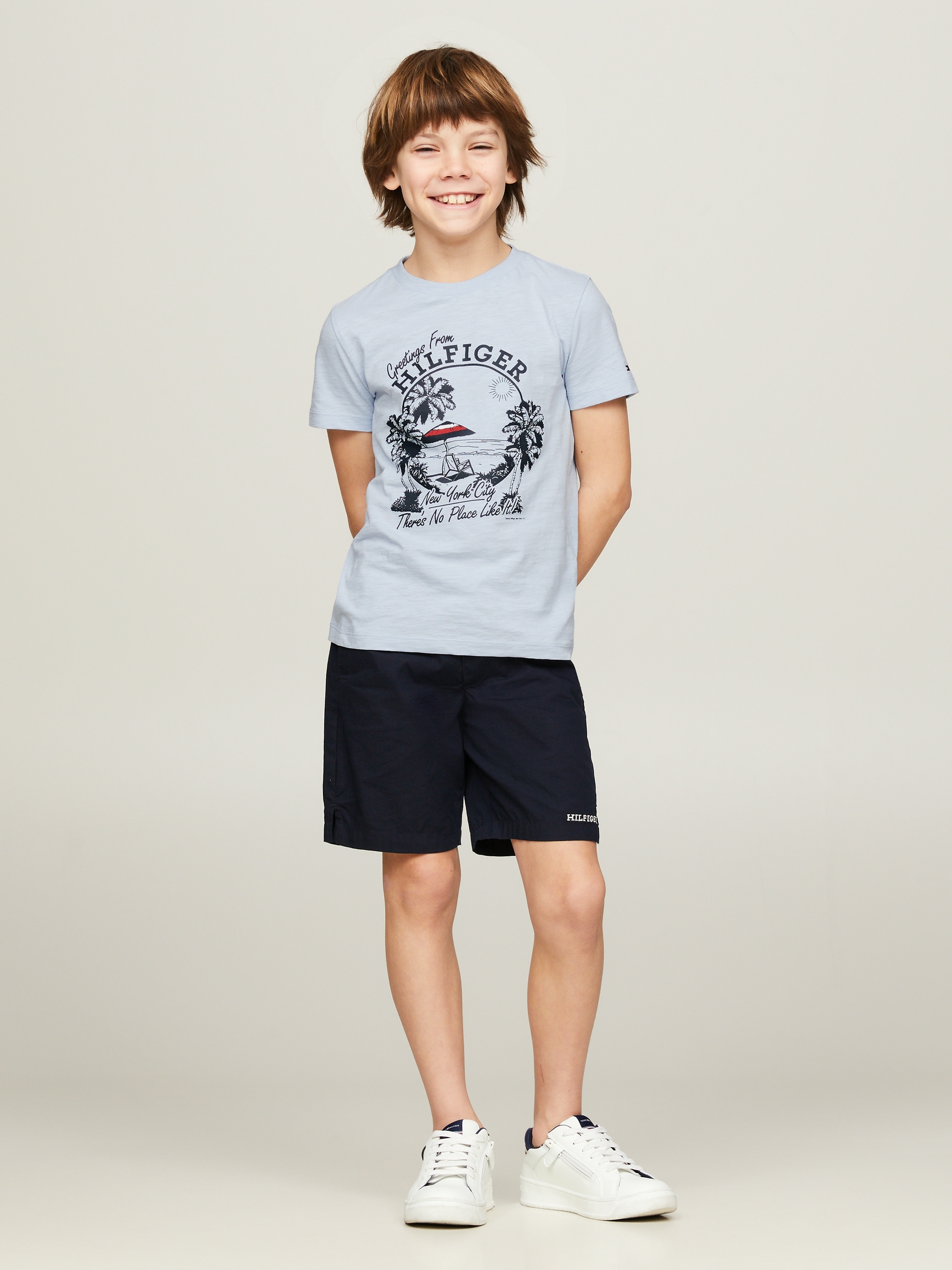 Tommy Hilfiger T-Shirt »GREETINGS FROM TEE S/S«, Baby bis 2 Jahre